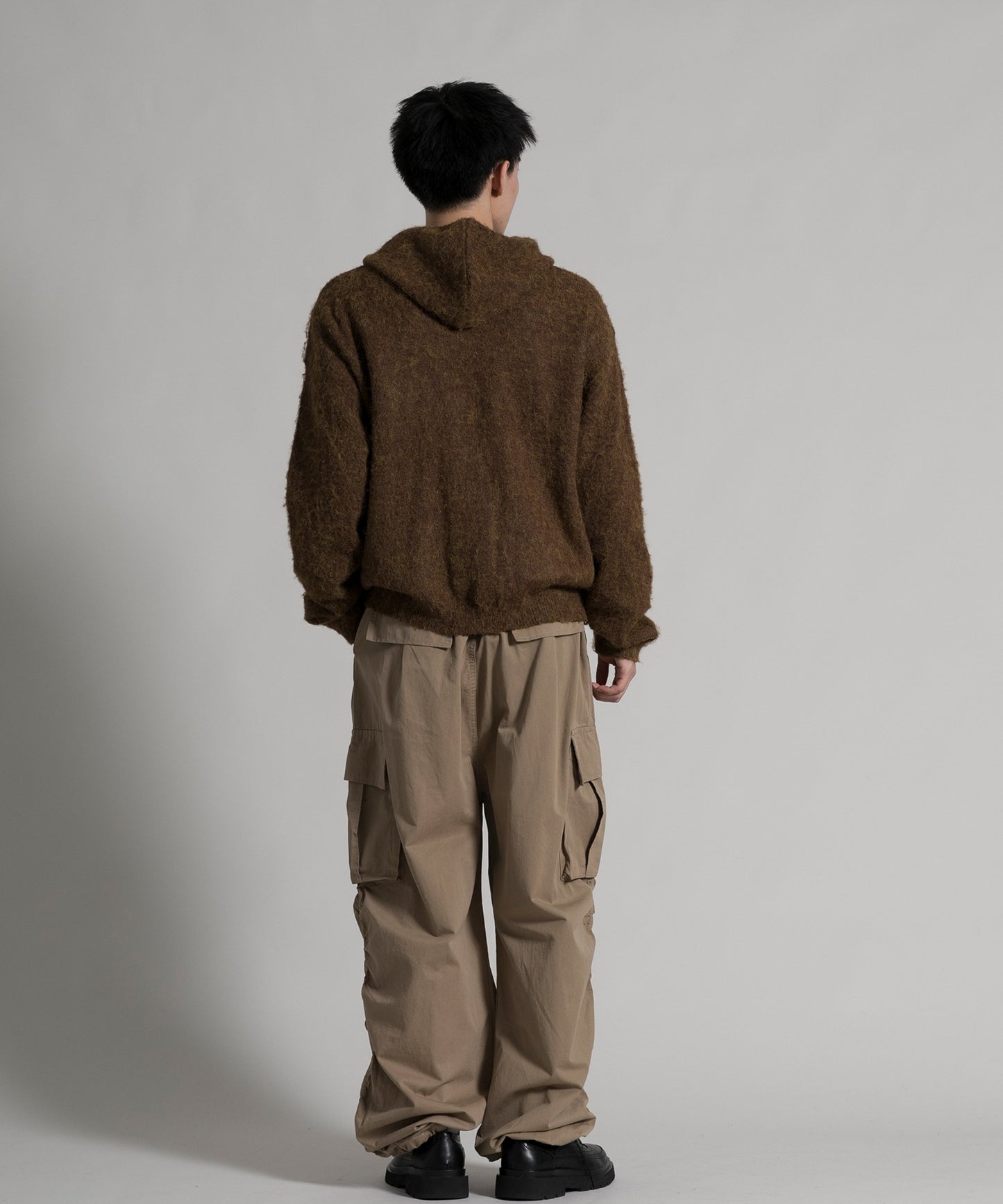【aimoha neo】2 way Shaggy Knit Cardigan