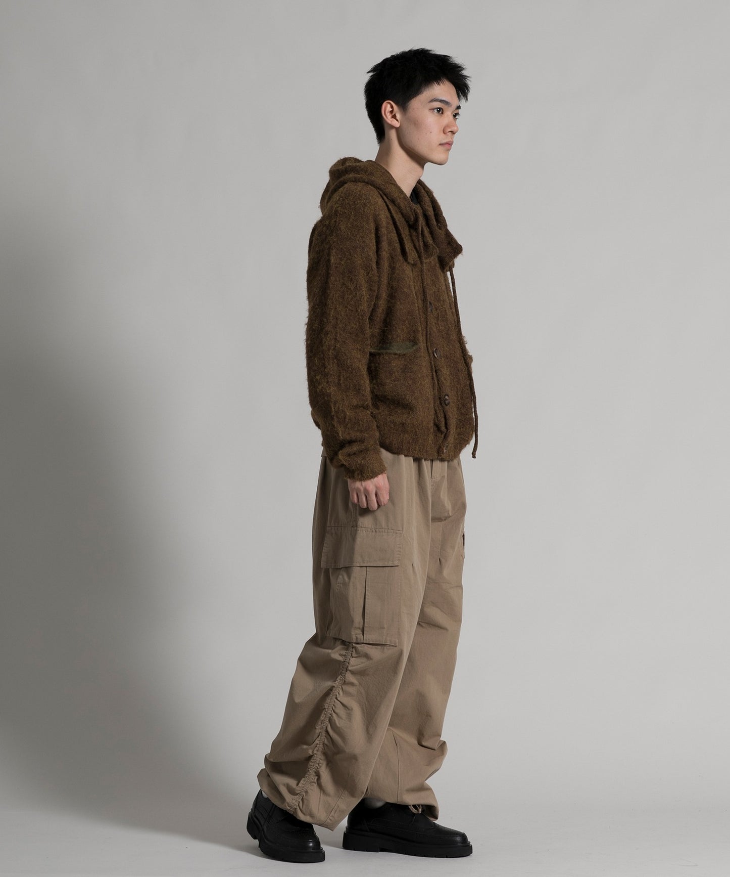 【aimoha neo】2 way Shaggy Knit Cardigan