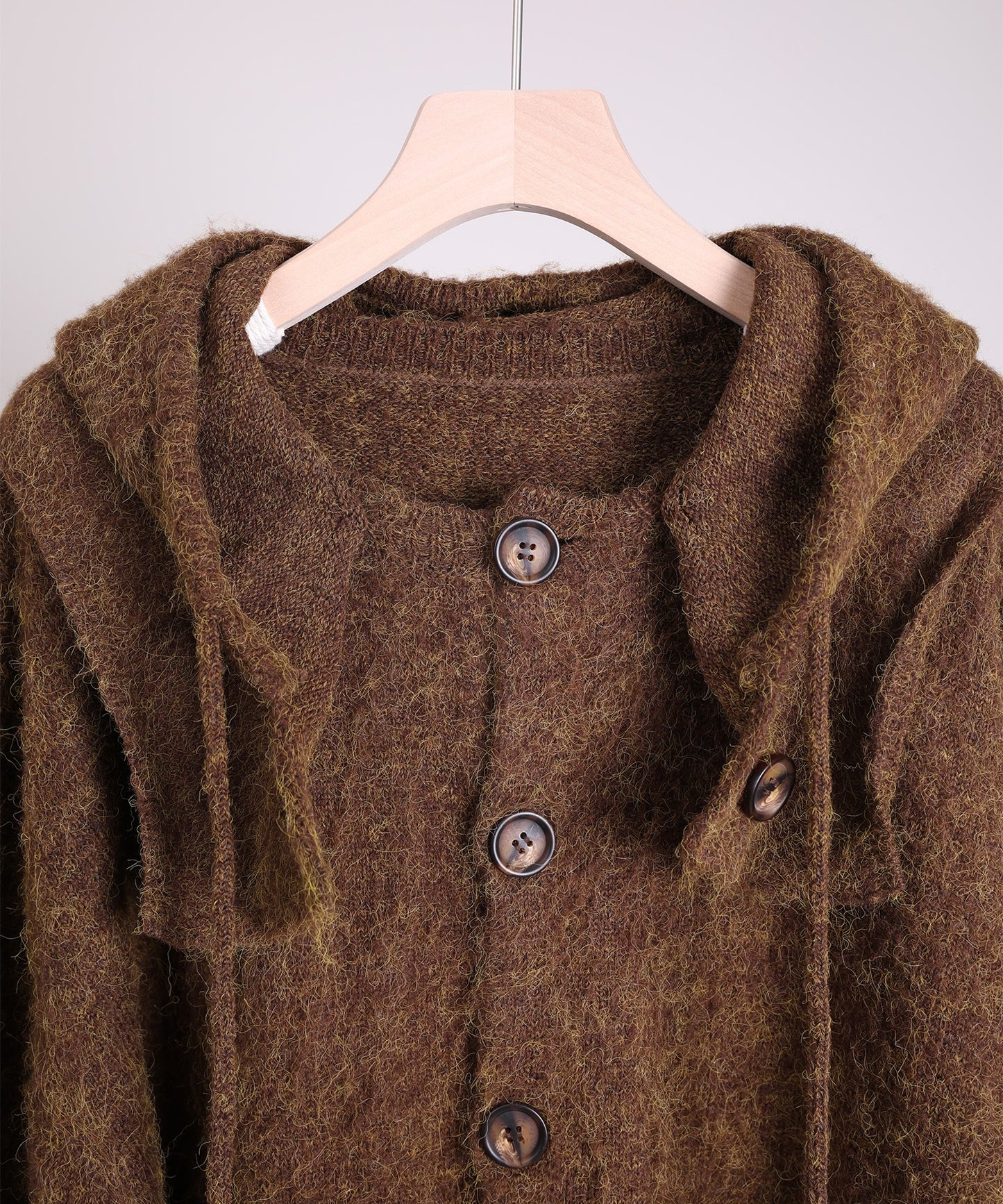 【aimoha neo】2 way Shaggy Knit Cardigan