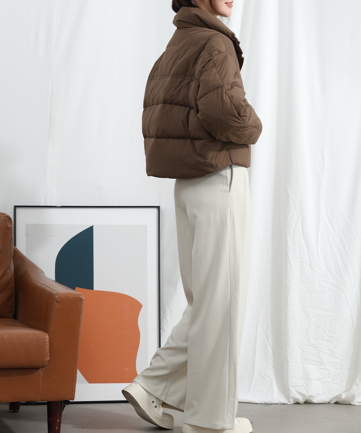 【Banico】スタンドカラーダウンジャケット