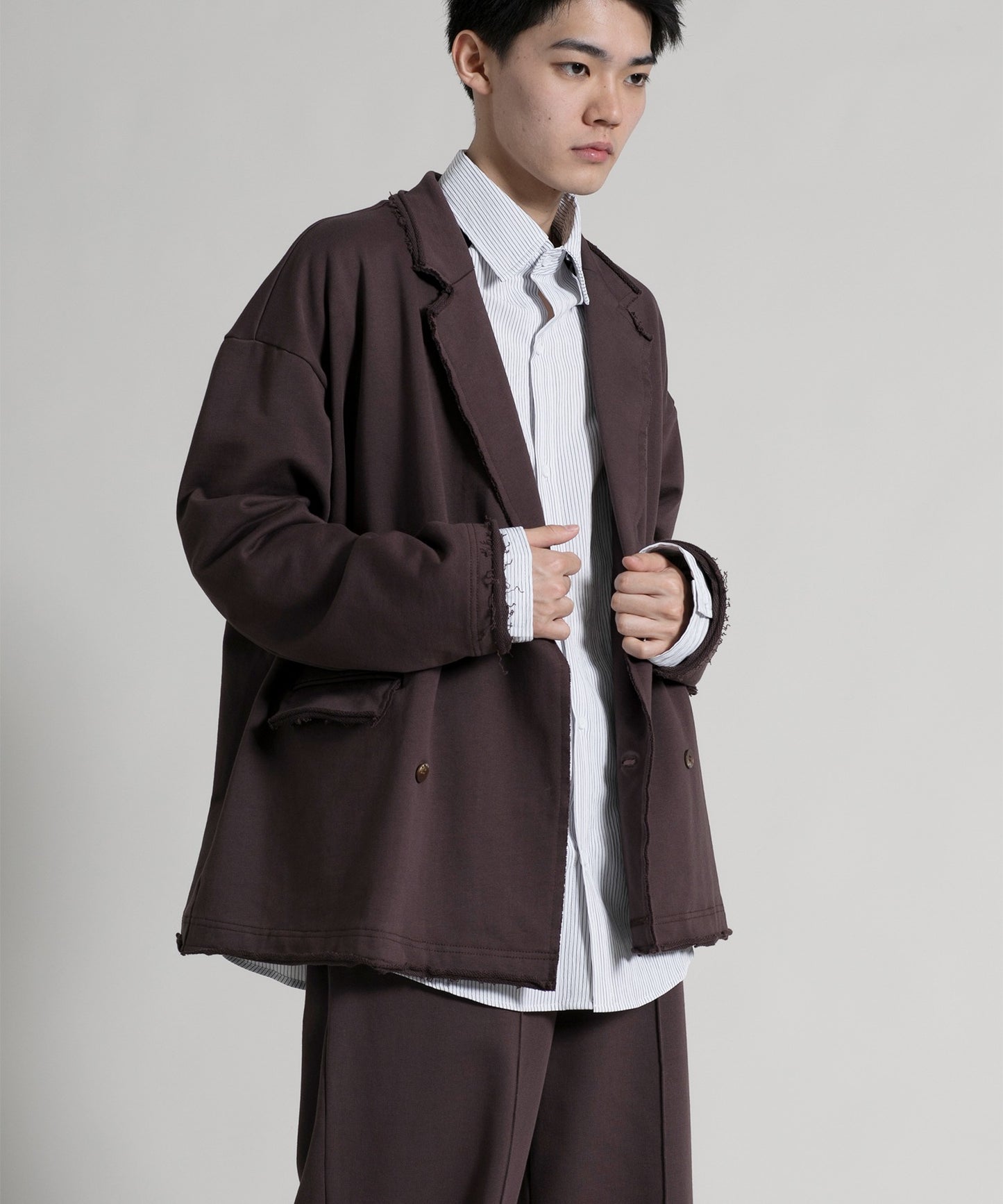 【aimoha neo】Oversized Double-breasted Blazer