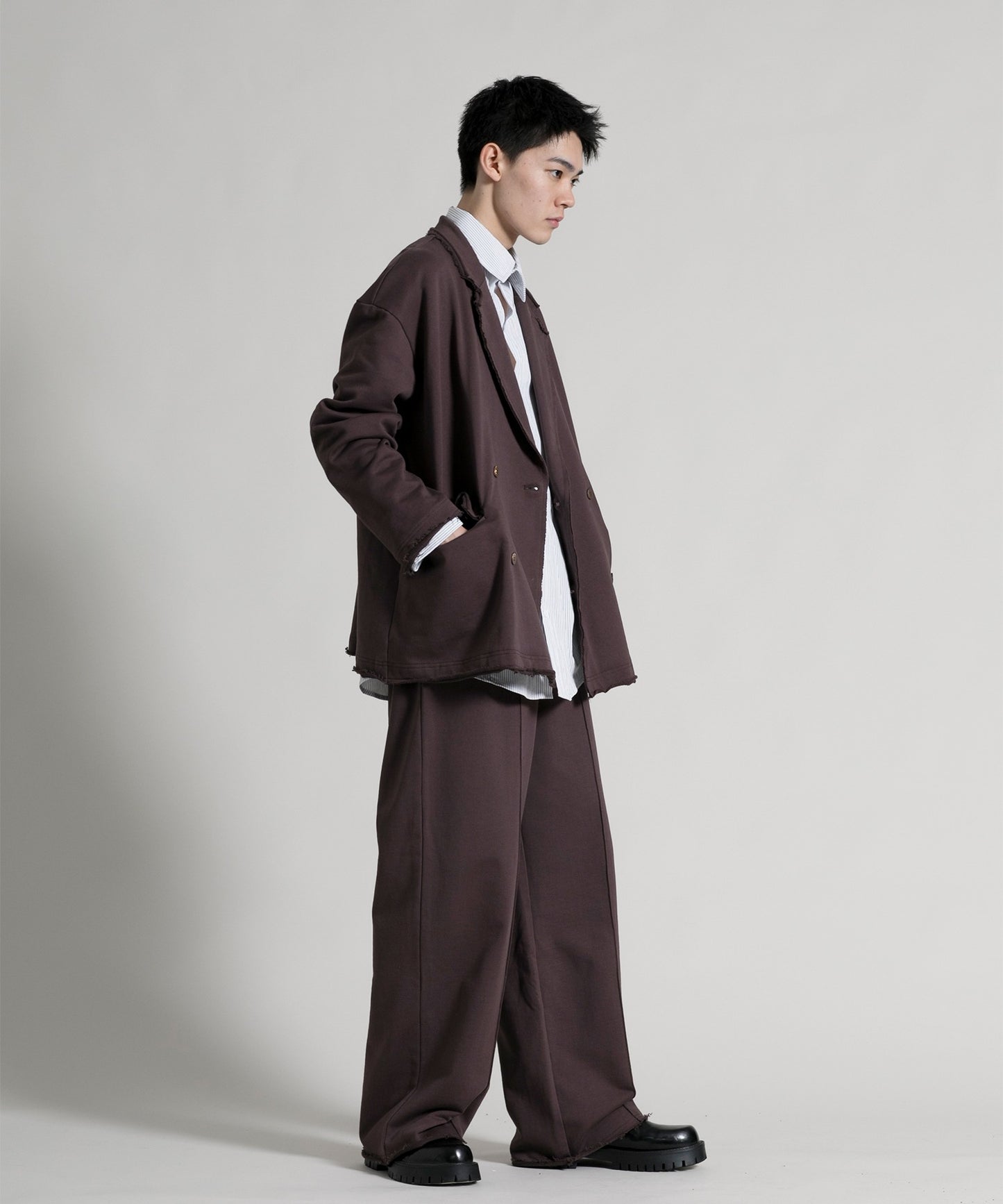 【aimoha neo】Oversized Double-breasted Blazer