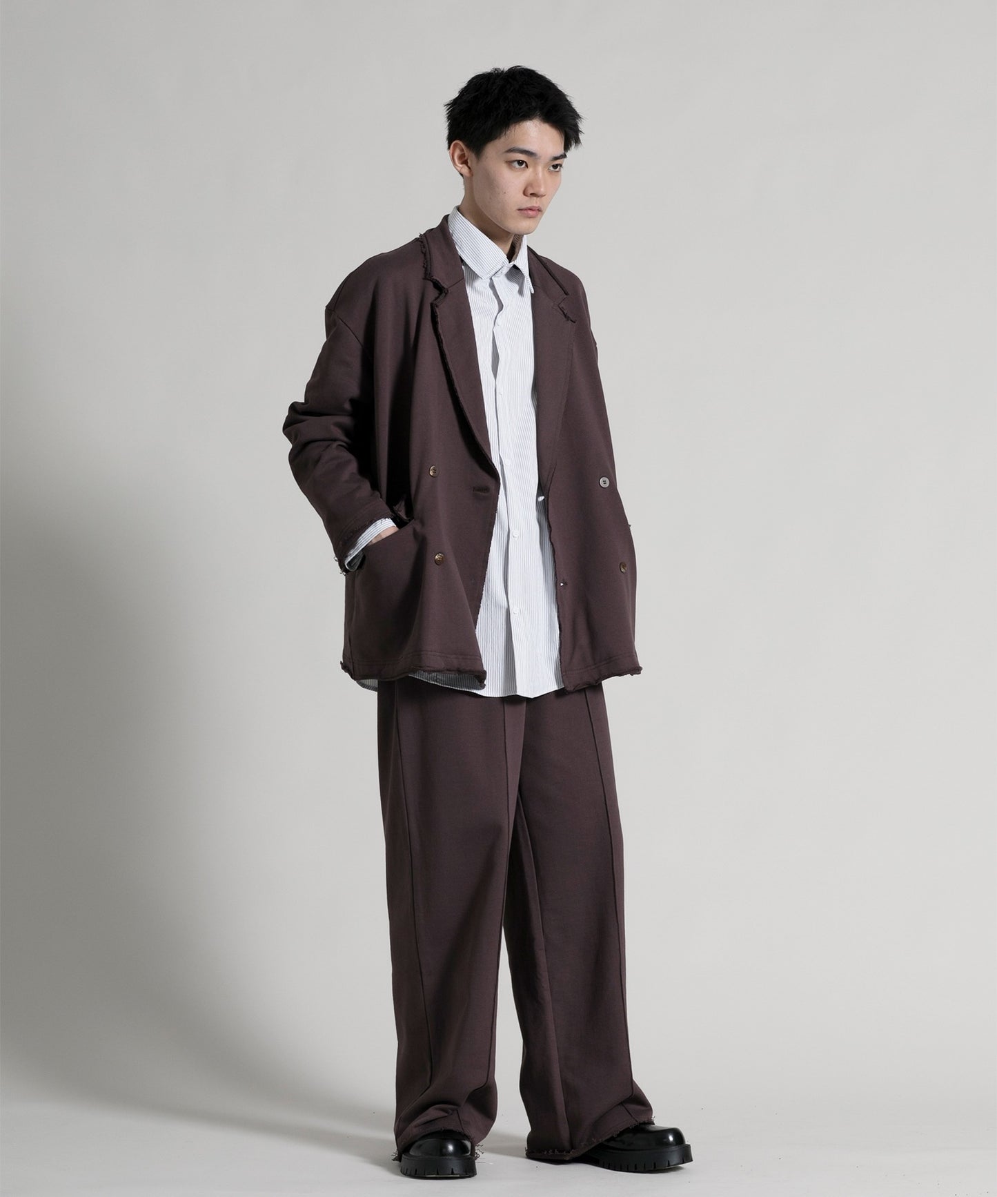【aimoha neo】Oversized Double-breasted Blazer