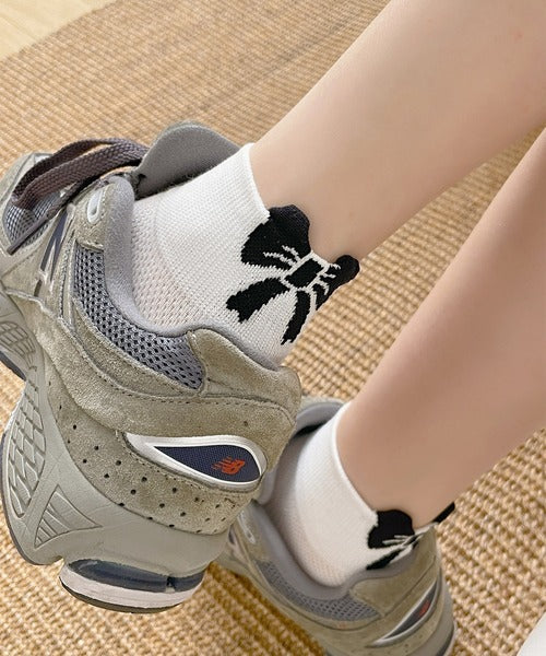 【mosox】リボンデザインソックス