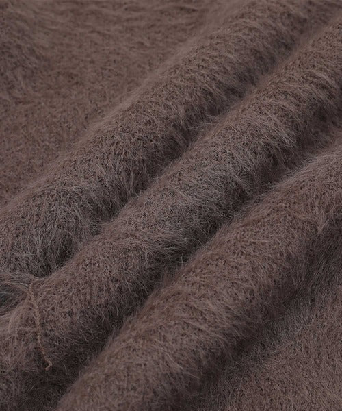 HOOK -select- 星模様シャギーニット