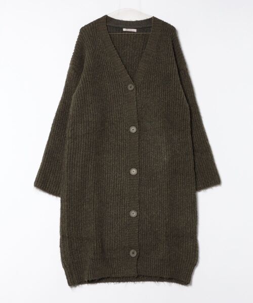 【Banico】ロングニットカーディガン