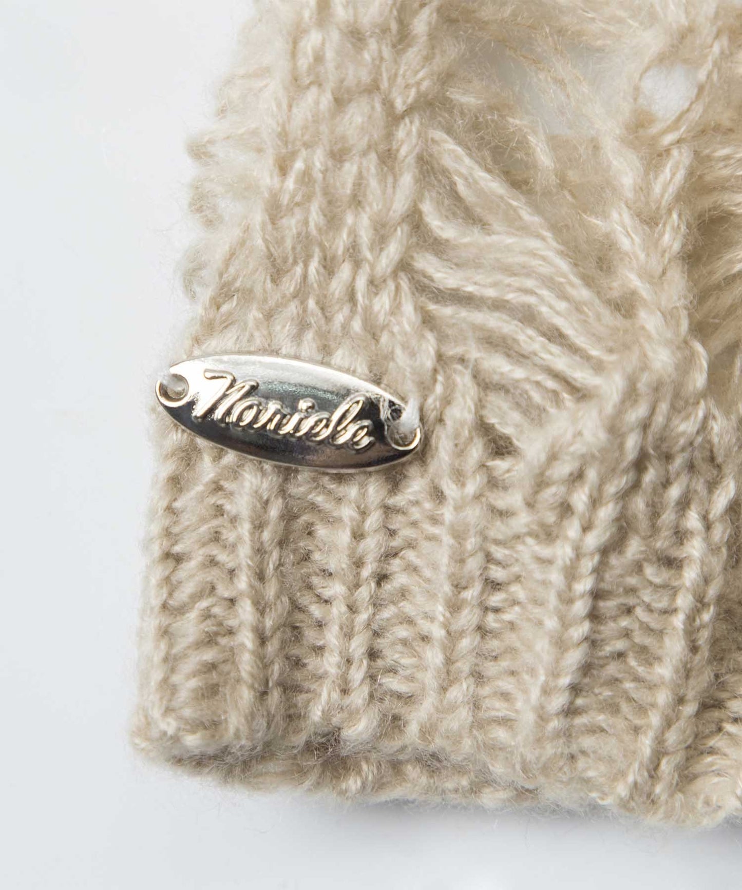 【HOOK】for girls ダメージ透かし編みオーバーニット