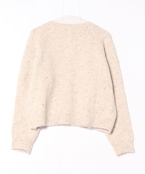 スパンコールカーディガン