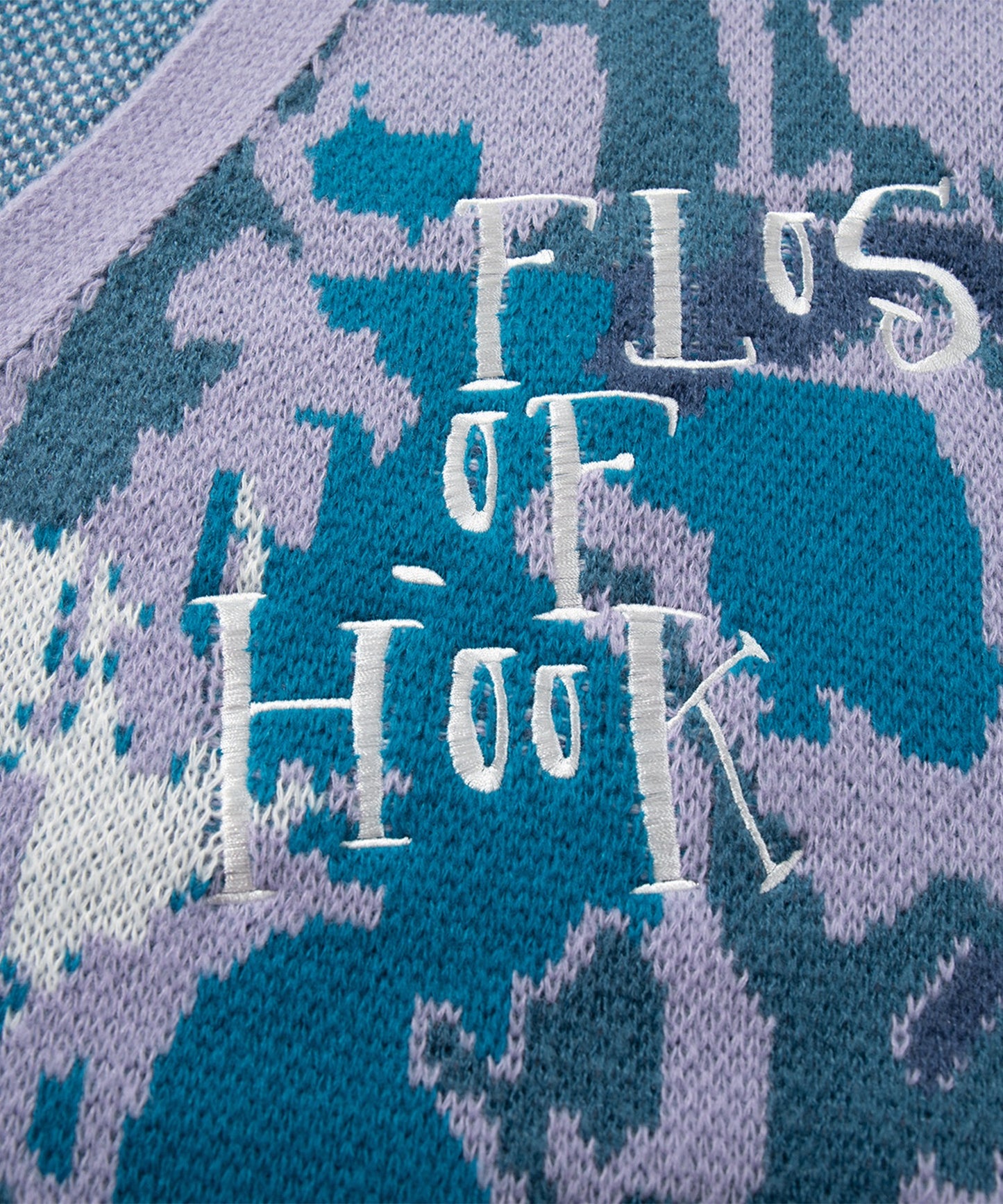 HOOK -original- 絵画調花模様カーディガン