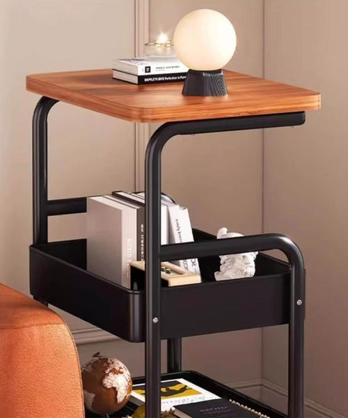 Two-tiered utility cart