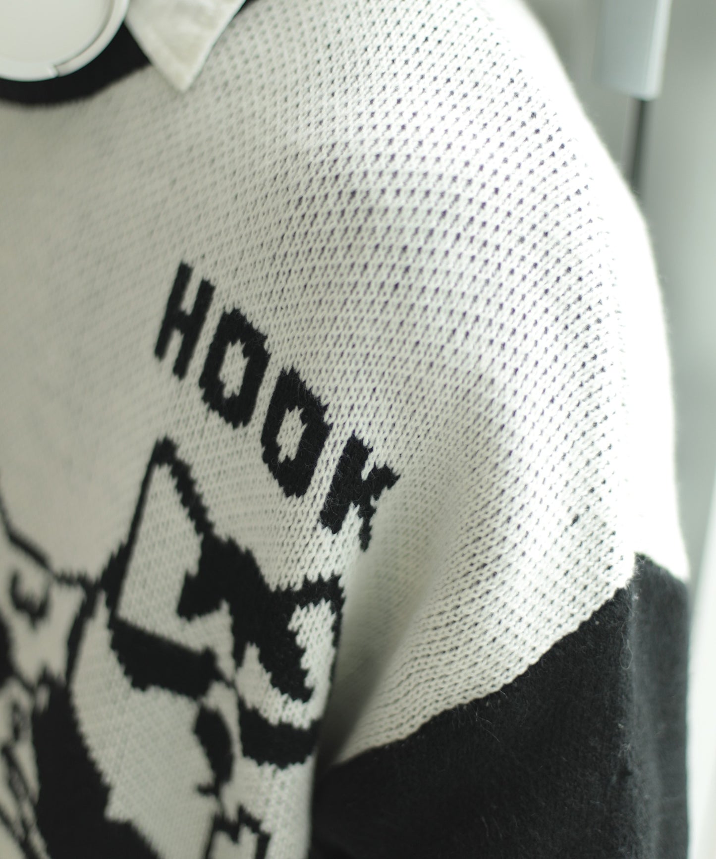 【HOOK -original- 】激カワ にゃんにゃんマフィア総柄ニット