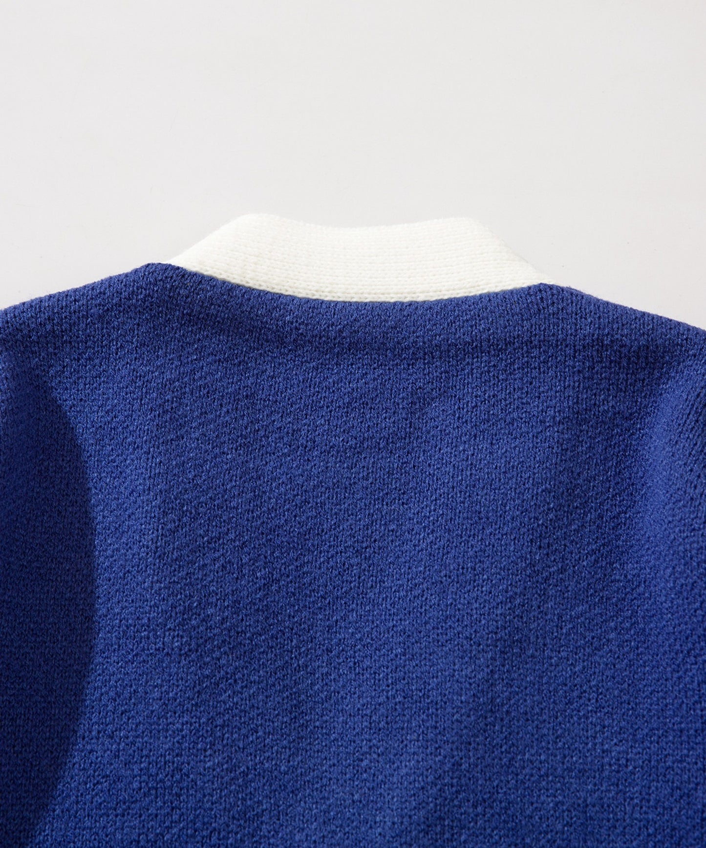 【HOOK -original- 】レトロ調 サガラ刺繍ハート柄Vネックカーディガン