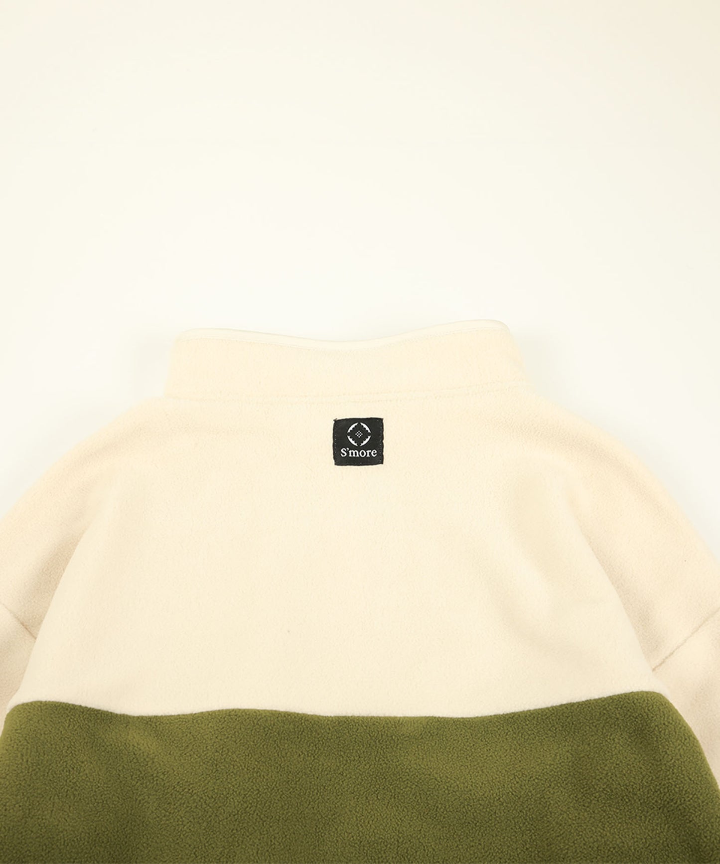 Bicolor fleece dress