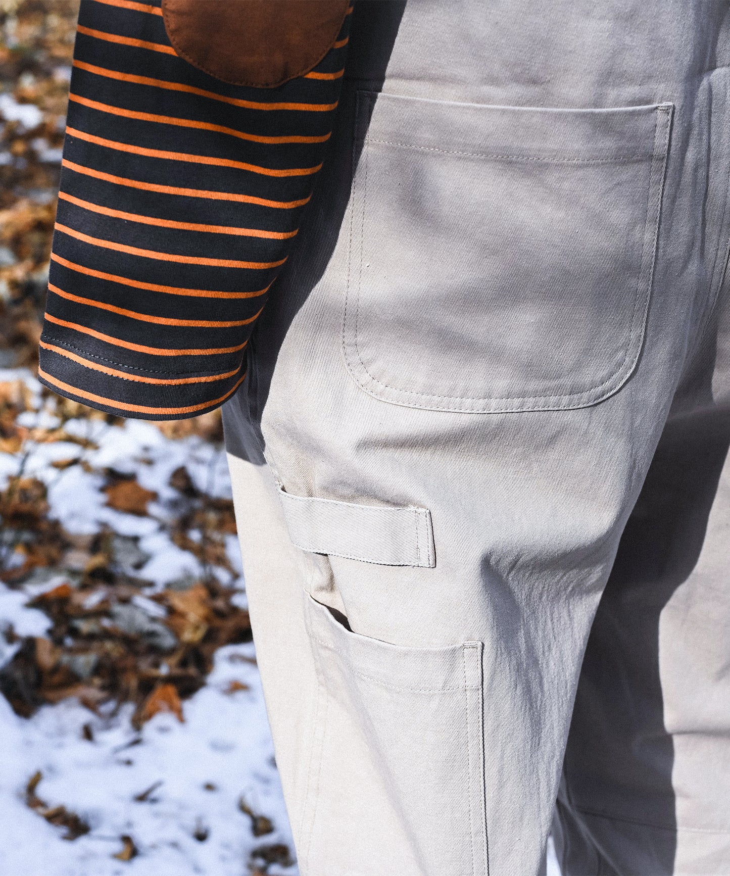 BORDER POCKET L/S T SHIRTS