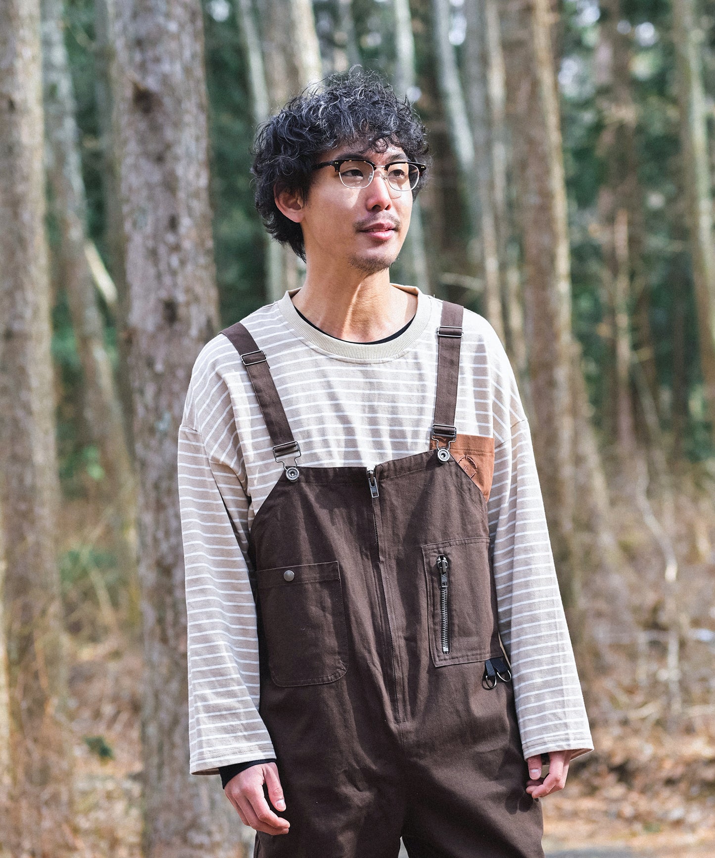 BORDER POCKET L/S T SHIRTS