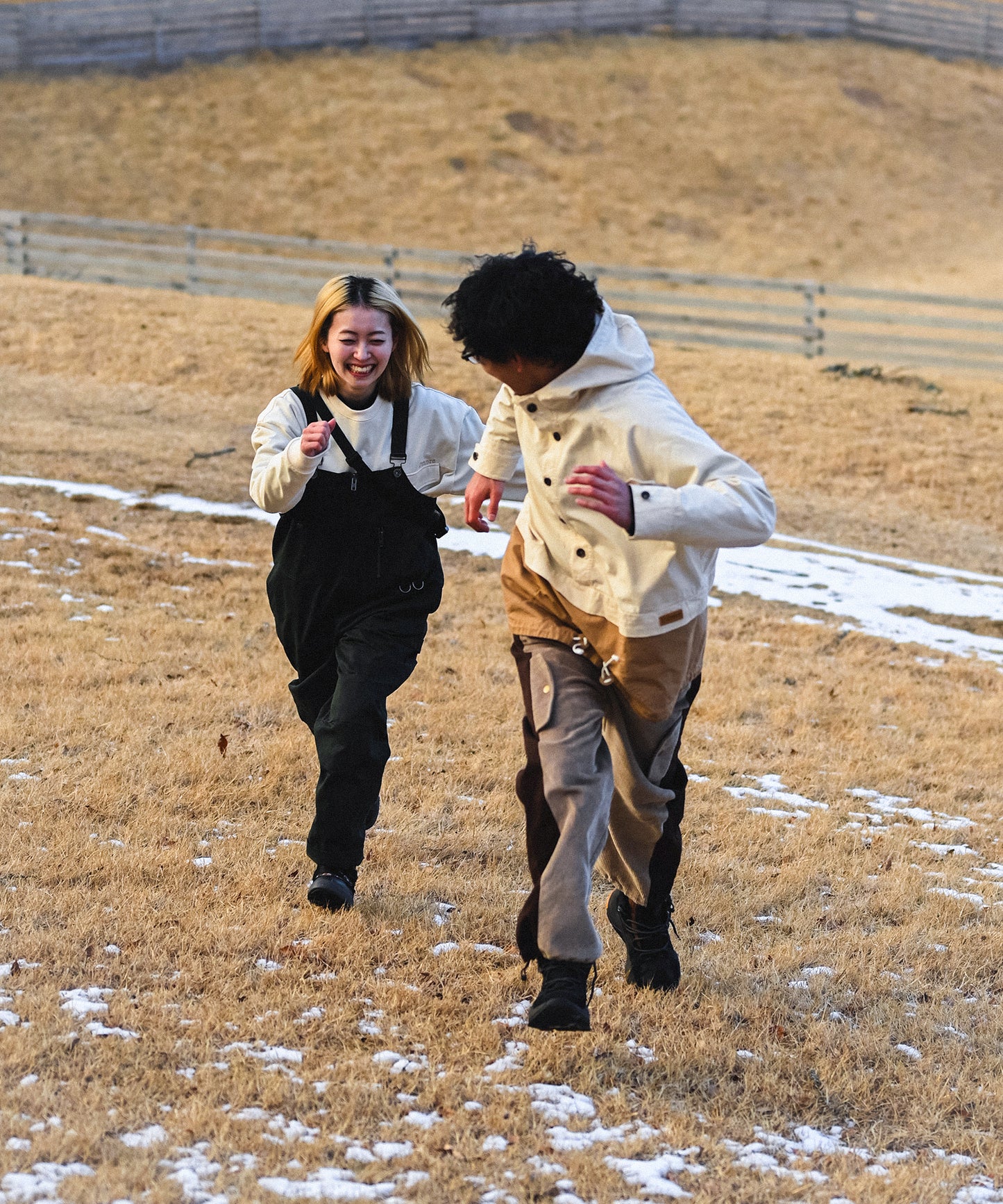 HALF ZIP BIG OVERALL