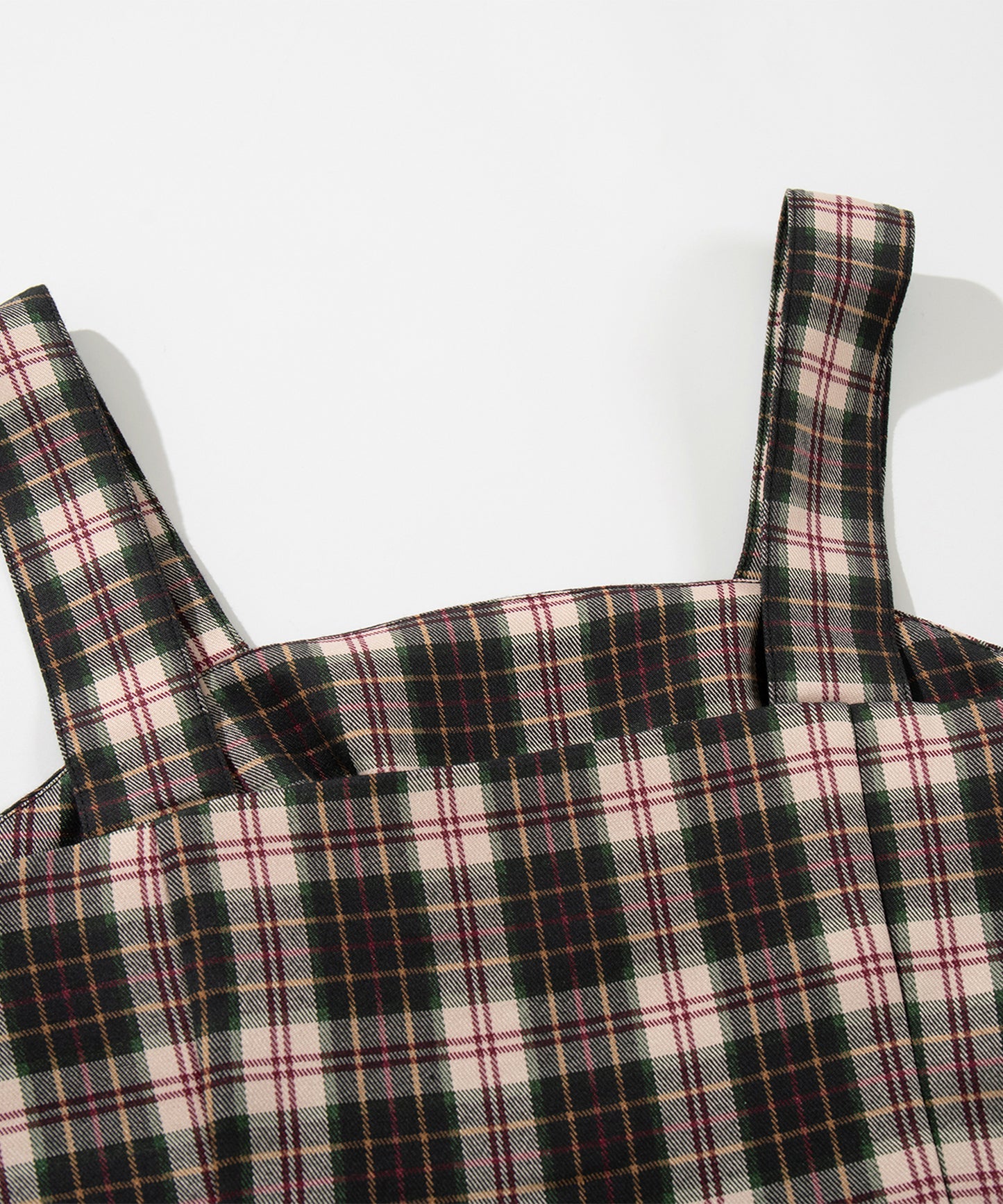 【HOOK】for girls チェック柄ジャンパースカート