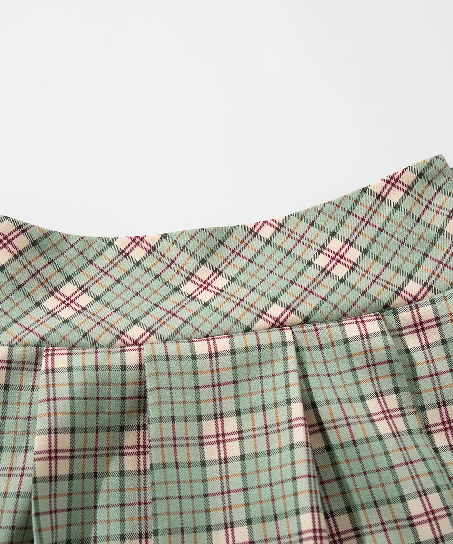 【HOOK】for girls チェック柄ボックスプリーツスカート