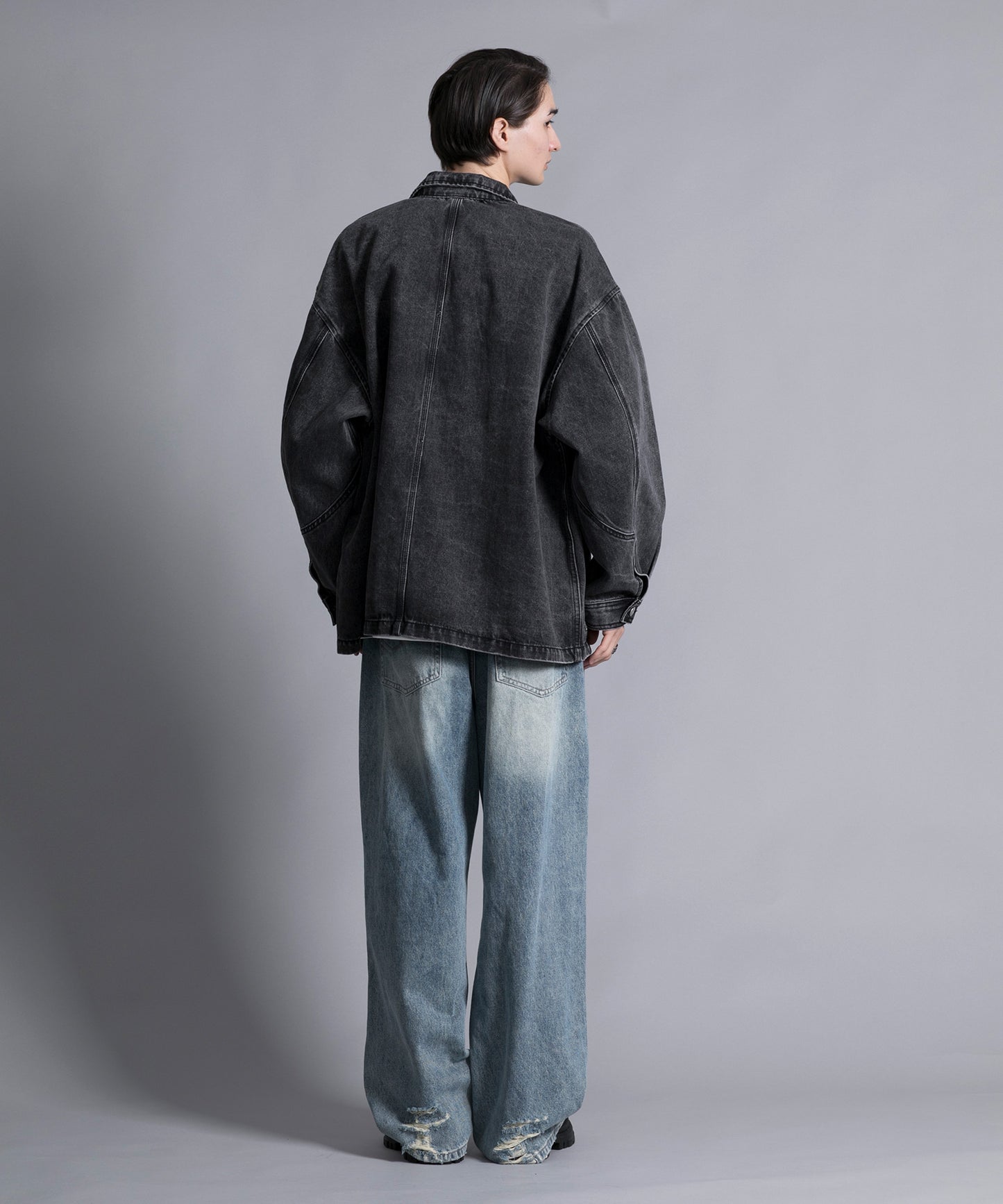 【aimoha neo】VINTAGE PROCESSED LOOSE FIT JACKET