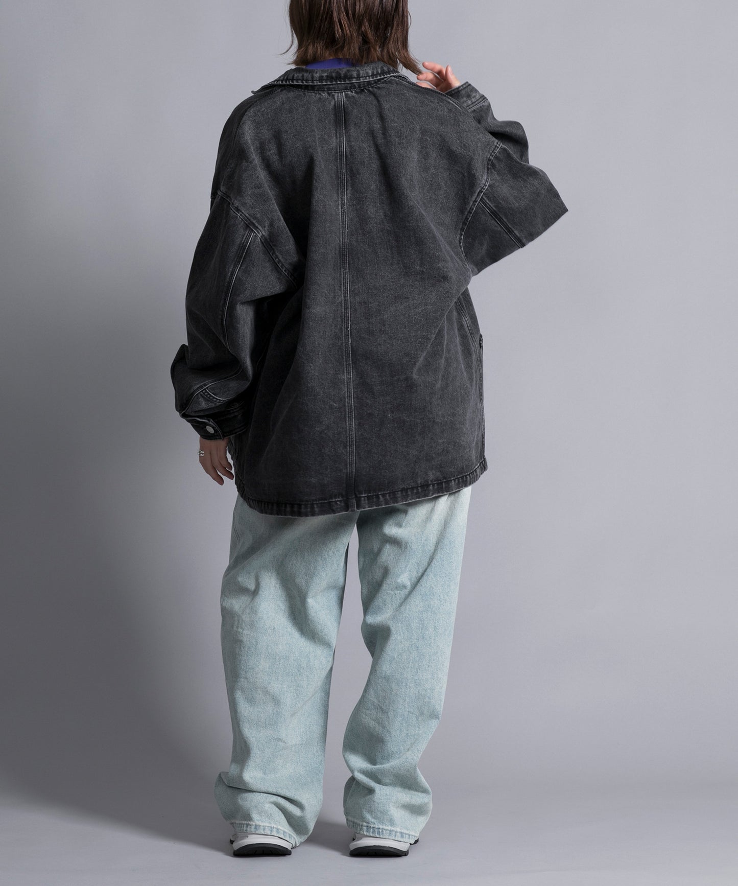 【aimoha neo】VINTAGE PROCESSED LOOSE FIT JACKET