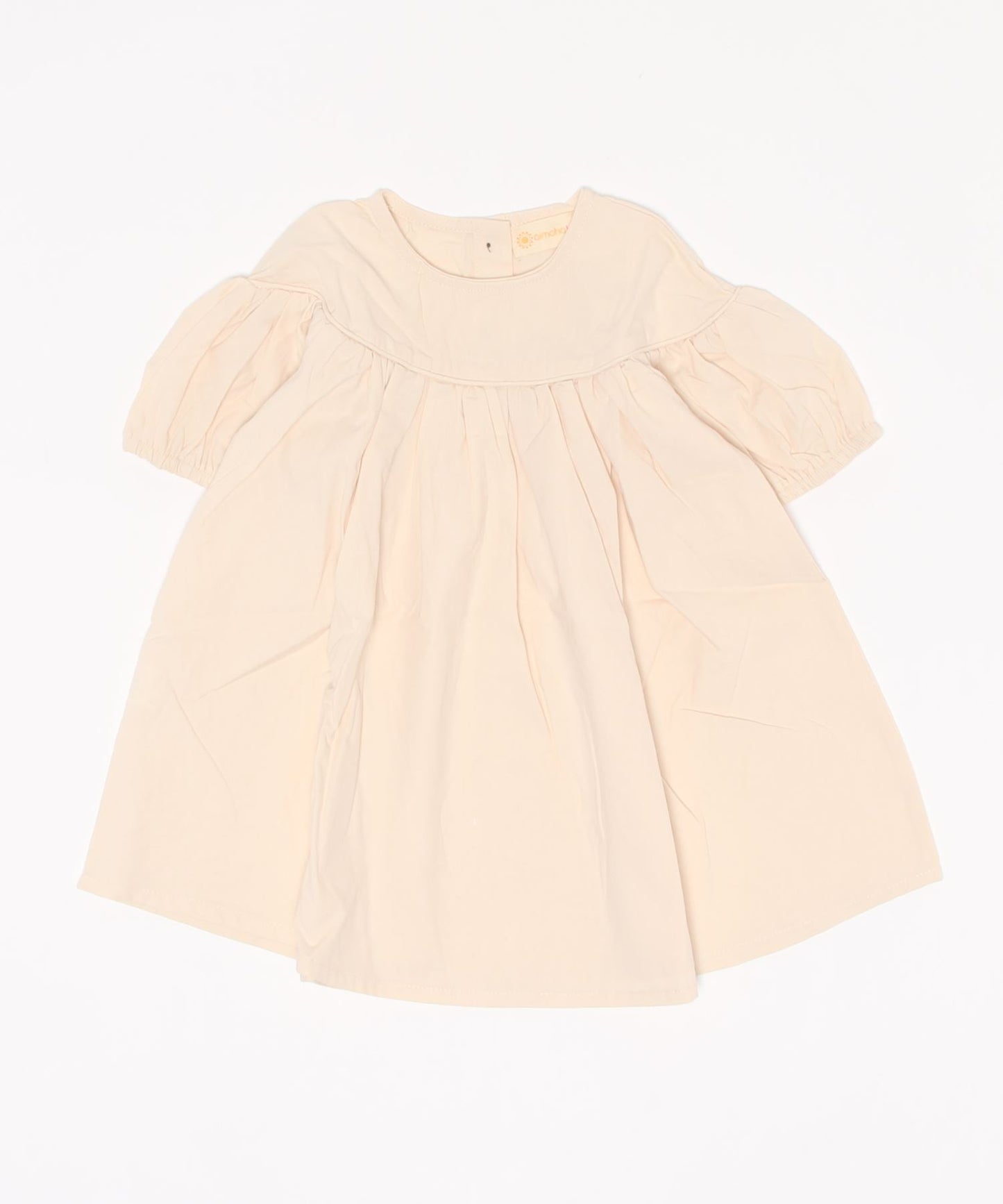 【aimoha-KIDS- 韓国子供服】ギャザーAラインワンピース