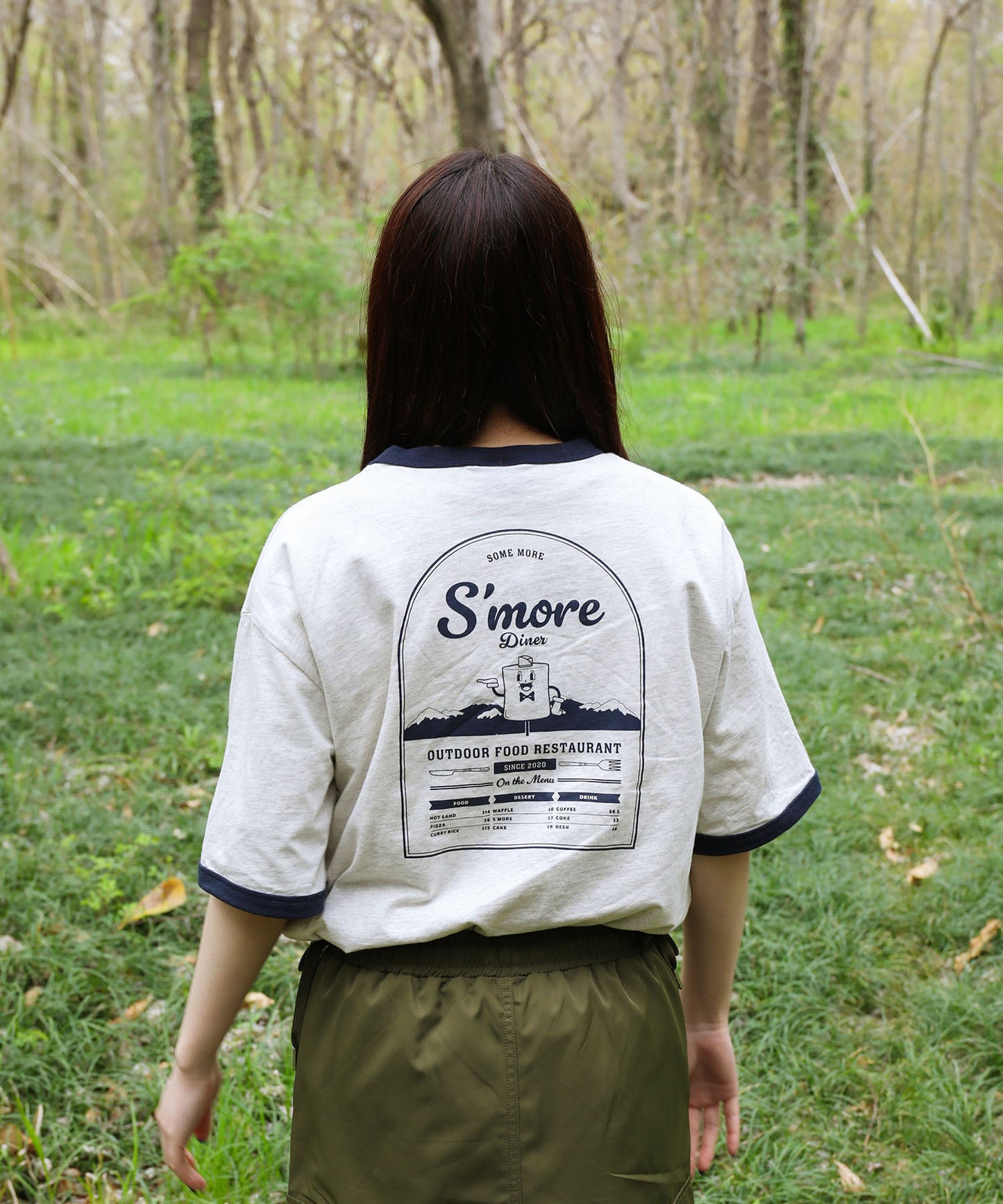 S'more diner ringer T-shirt