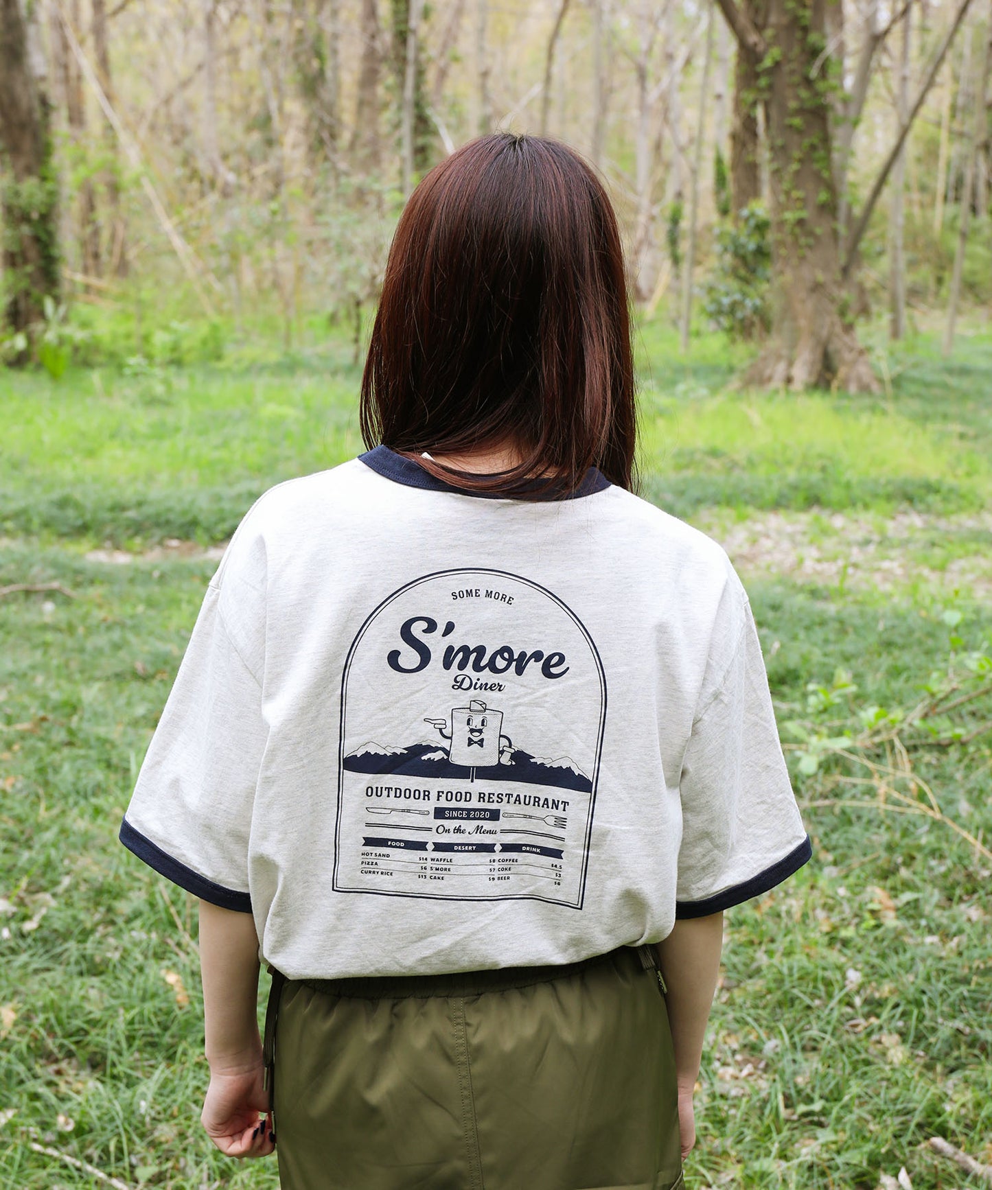 S'more diner ringer T-shirt