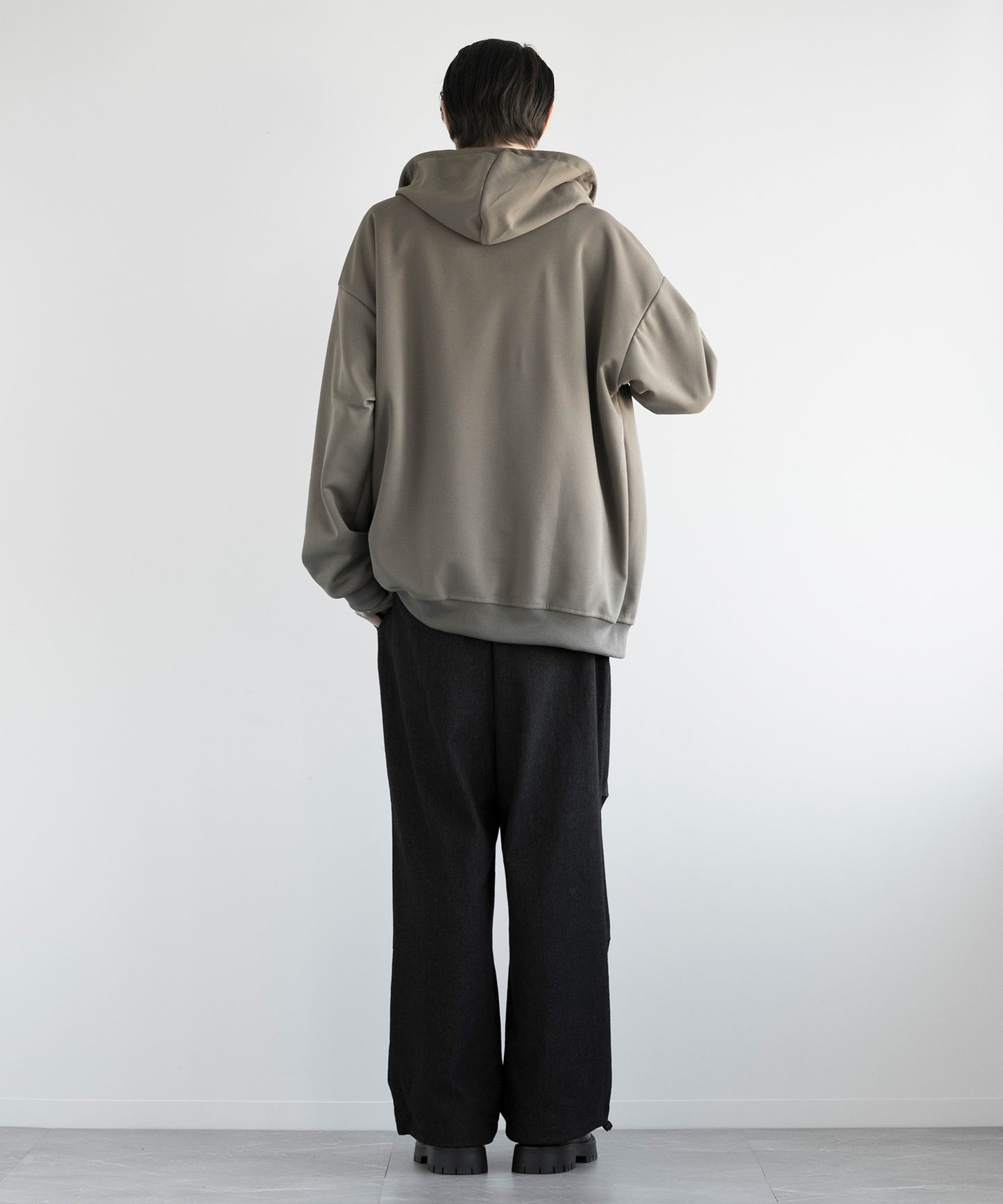 【aimoha MEN】BASIC ZIP PARKA べーシックジップパーカー