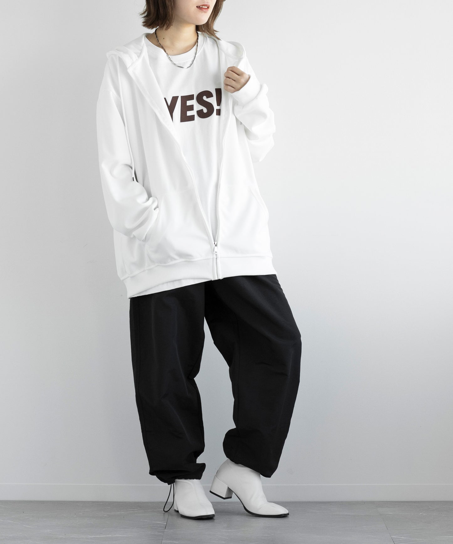【aimoha MEN】BASIC ZIP PARKA べーシックジップパーカー