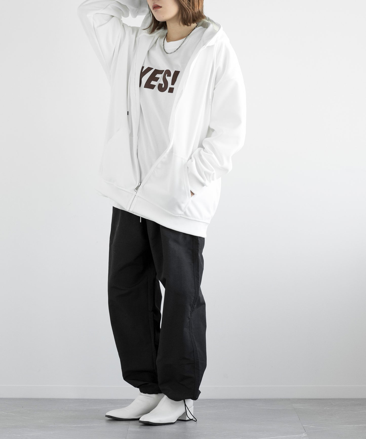 【aimoha MEN】BASIC ZIP PARKA べーシックジップパーカー