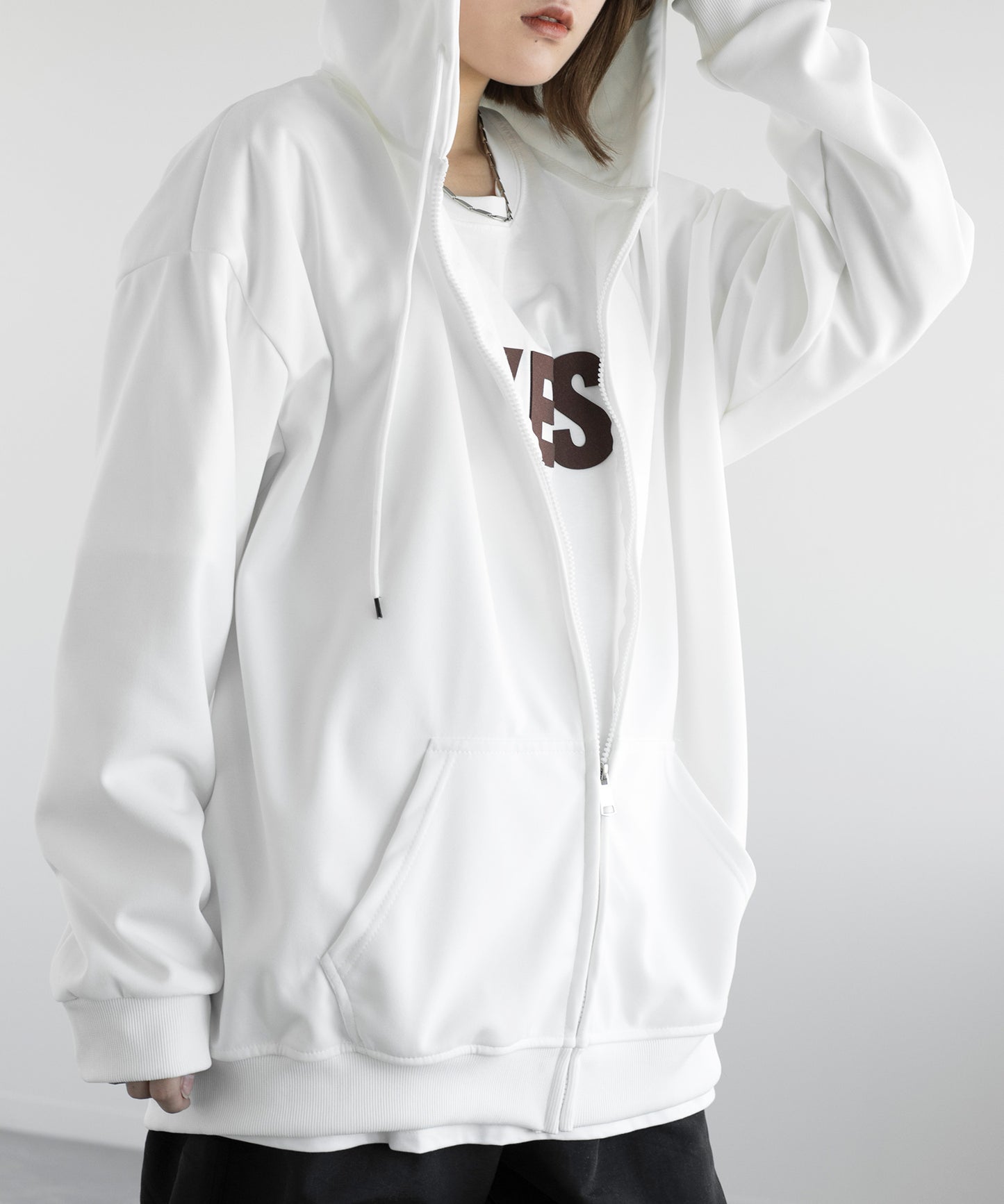 【aimoha MEN】BASIC ZIP PARKA べーシックジップパーカー