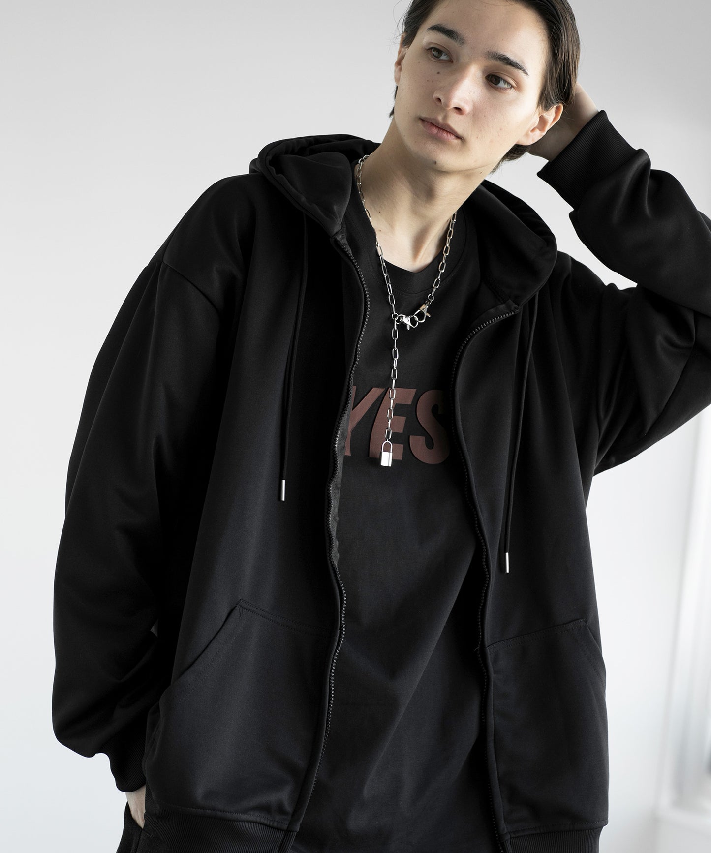 【aimoha MEN】BASIC ZIP PARKA べーシックジップパーカー