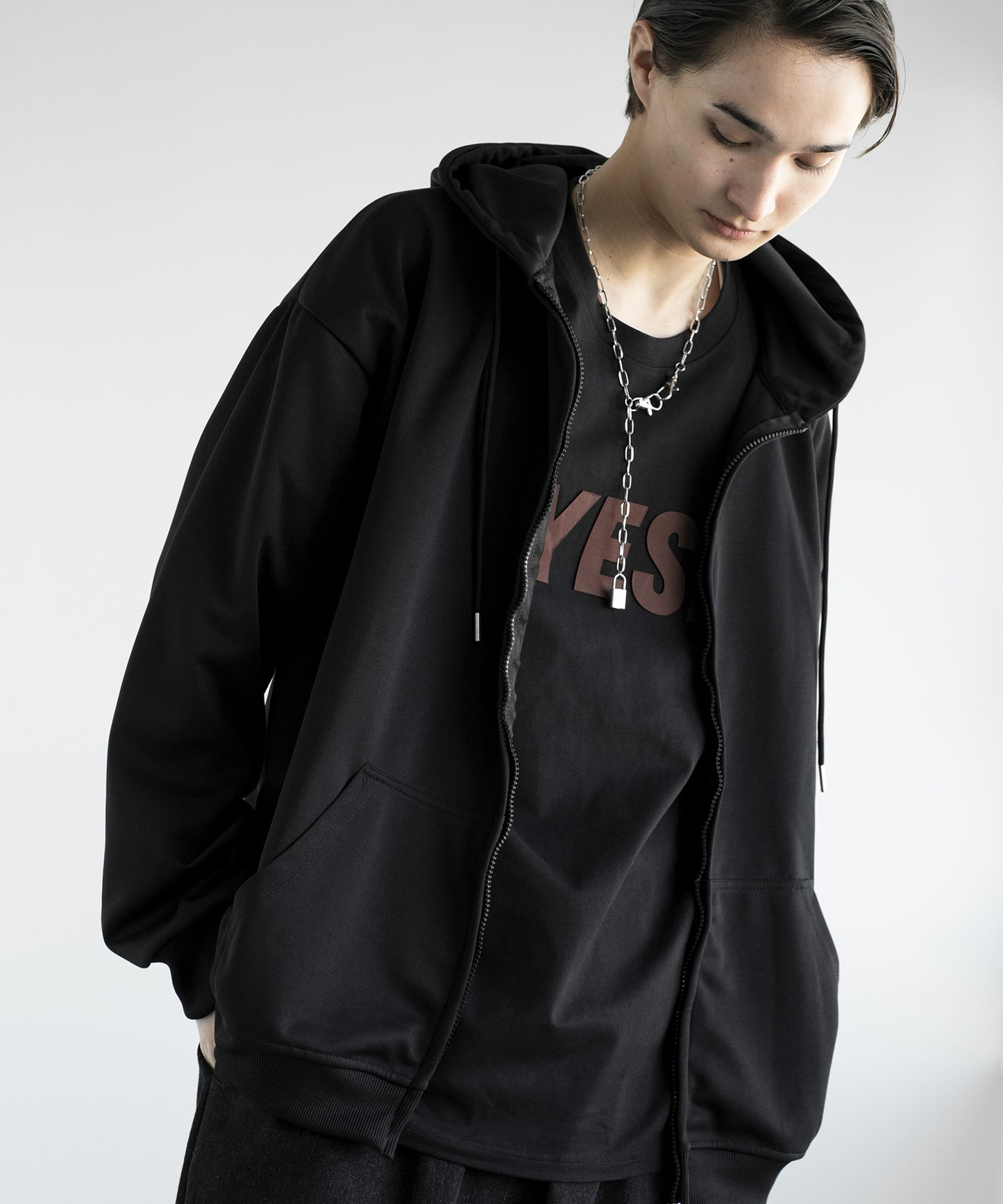 【aimoha MEN】BASIC ZIP PARKA べーシックジップパーカー