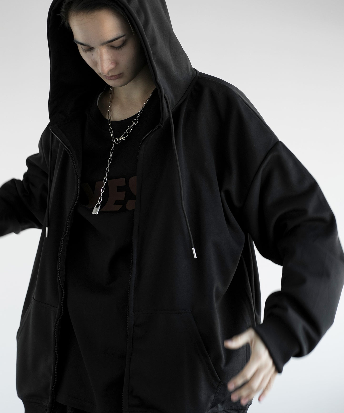 【aimoha MEN】BASIC ZIP PARKA べーシックジップパーカー