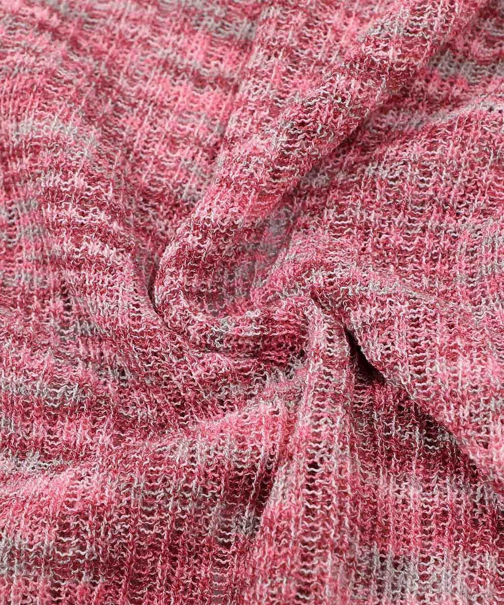 【HOOK】for girls 杢ニットソーカーデ