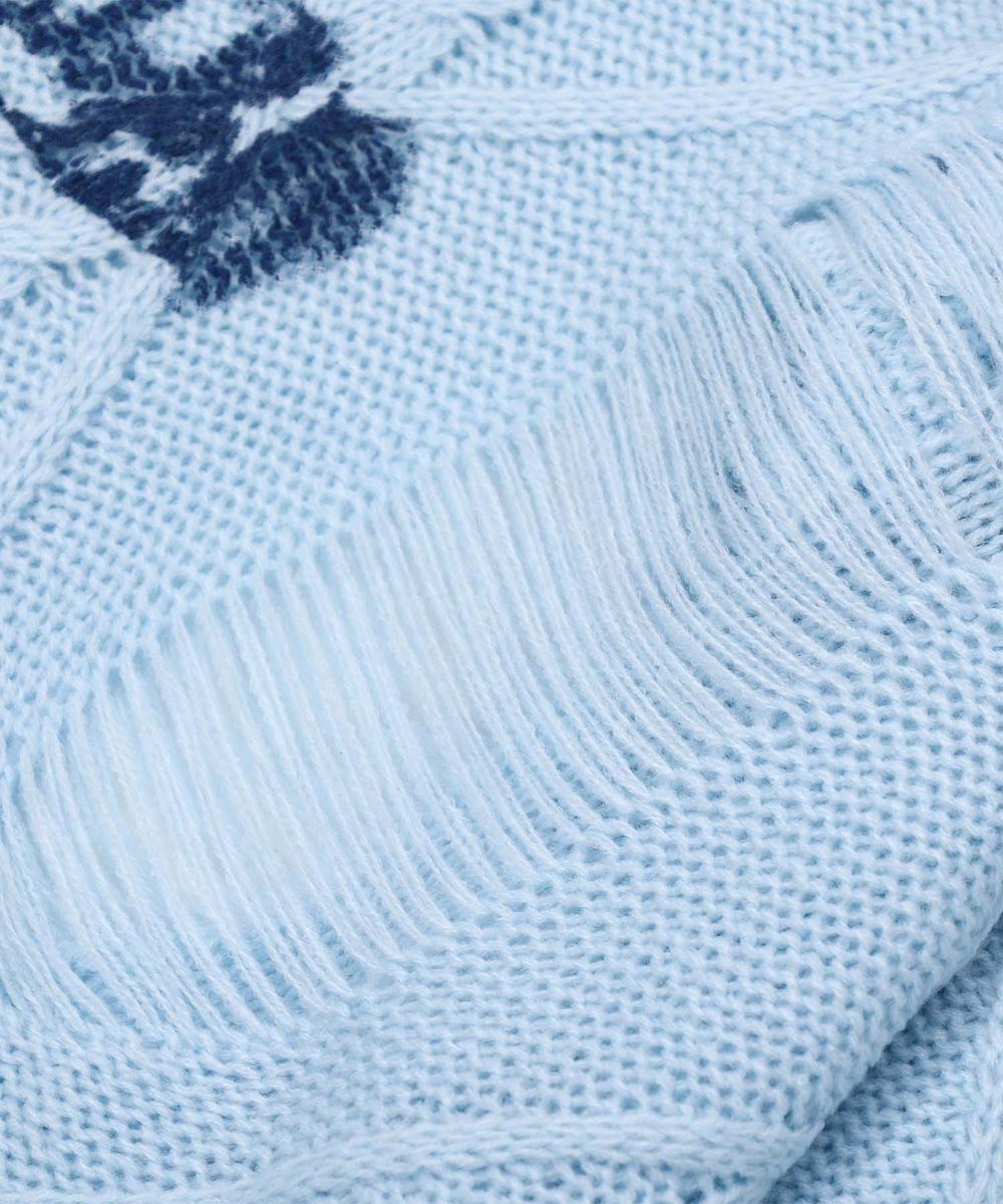 【HOOK】for girls アシンメトリーバタフライフリンジカットソー