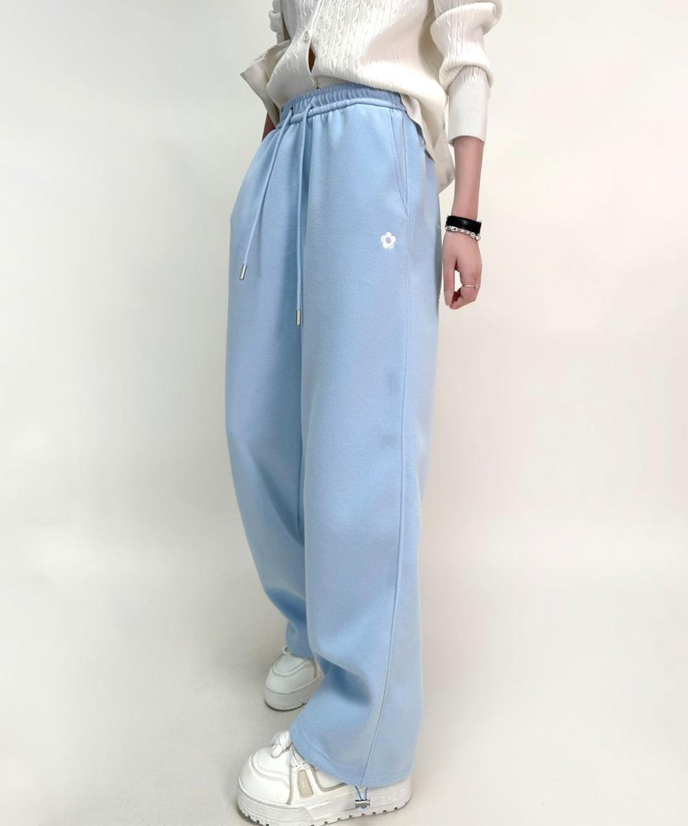 ロゴワッペンワイドパンツ