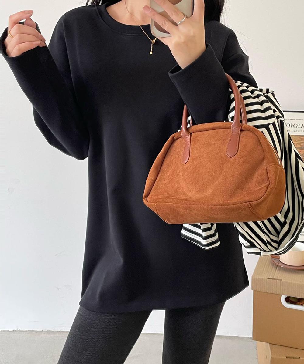 ウールブレンドロングスリーブTシャツ
