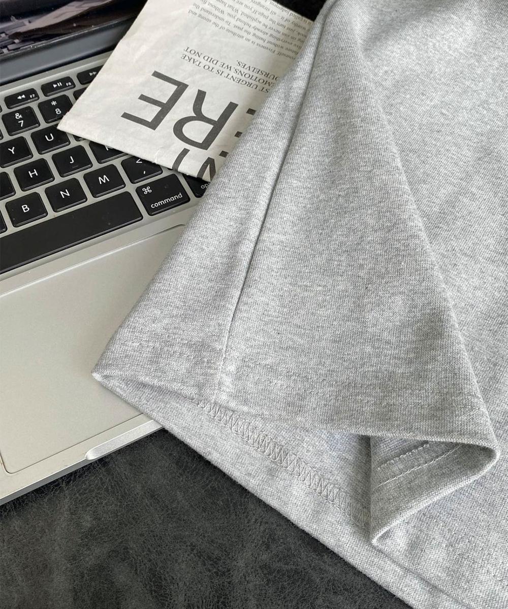 ウールブレンドロングスリーブTシャツ