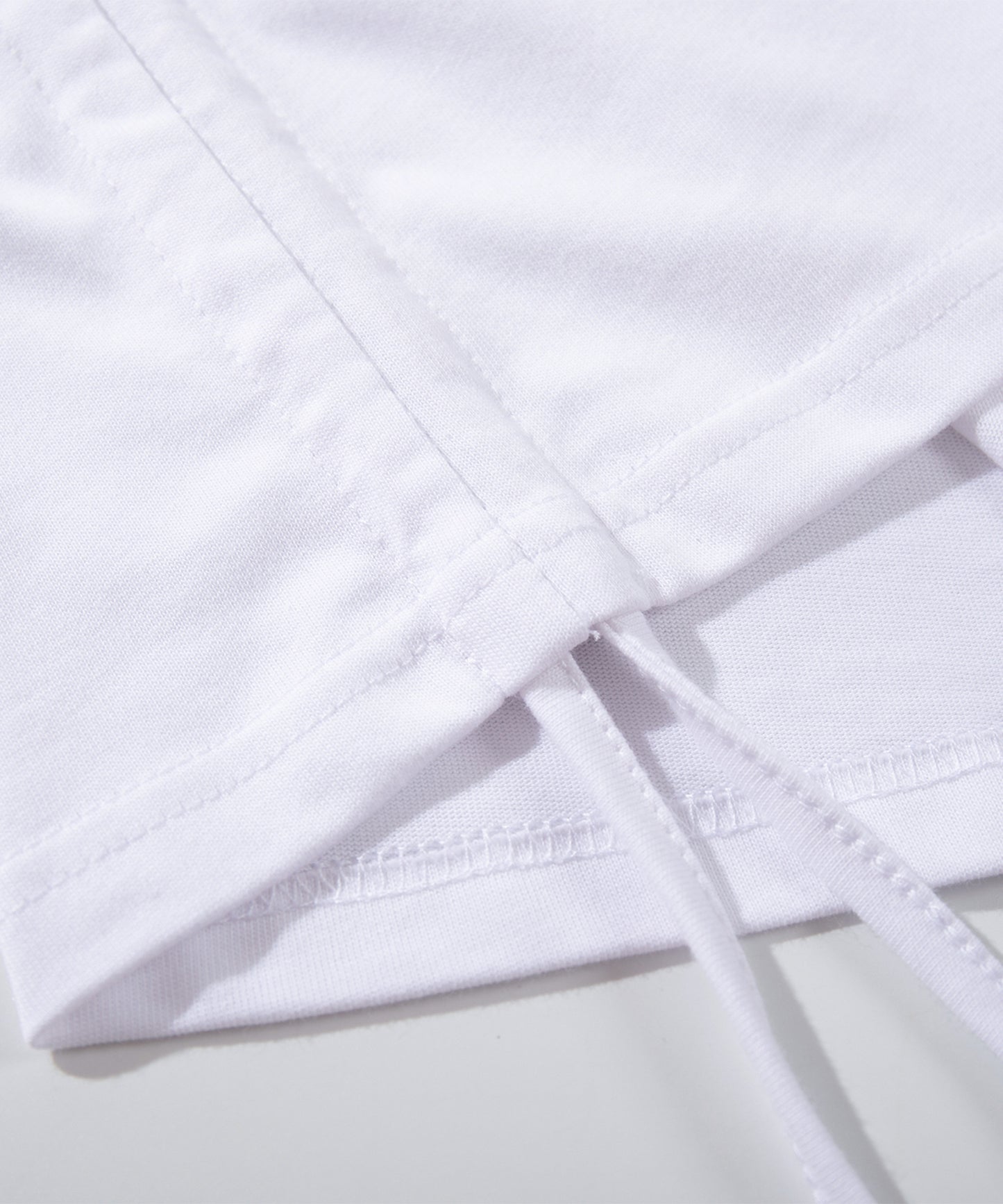 【HOOK】for girls  裾シャーリングレトロわんちゃんプリントリンガーTEE