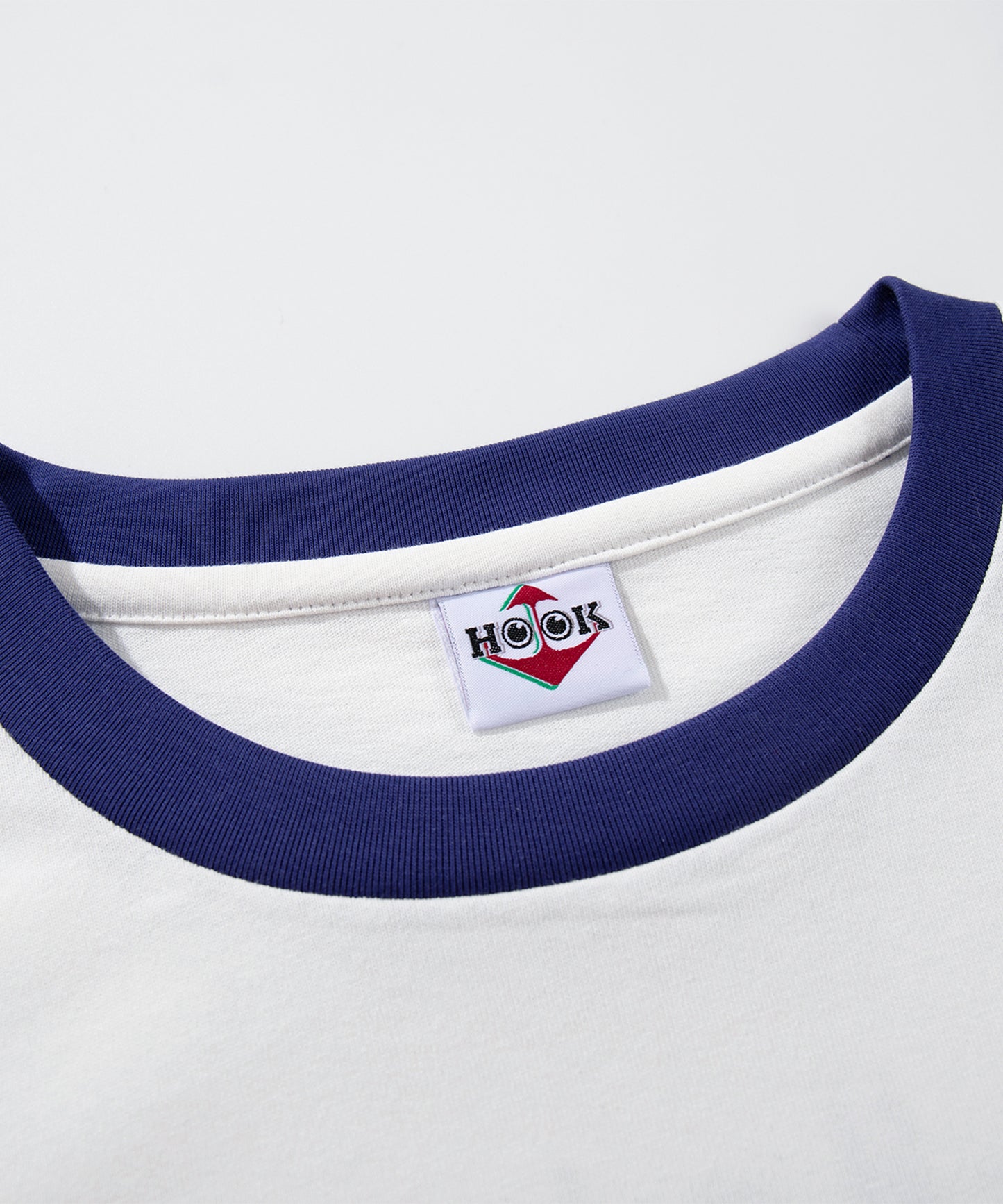 HOOK -original- ヴィンテージ風『ホット ドッグ』プリントリンガーTEE