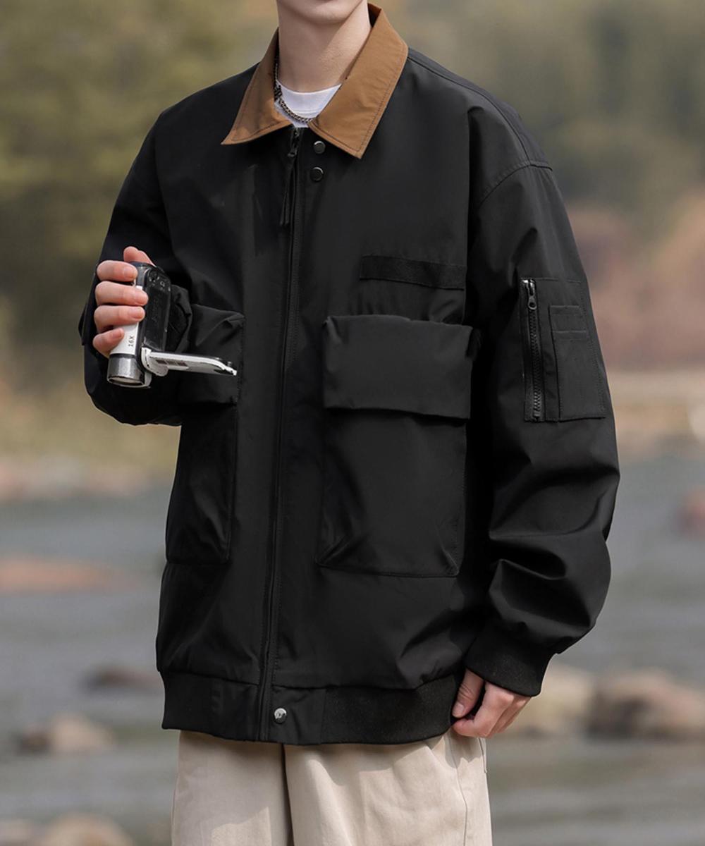 配色ワークジャケット