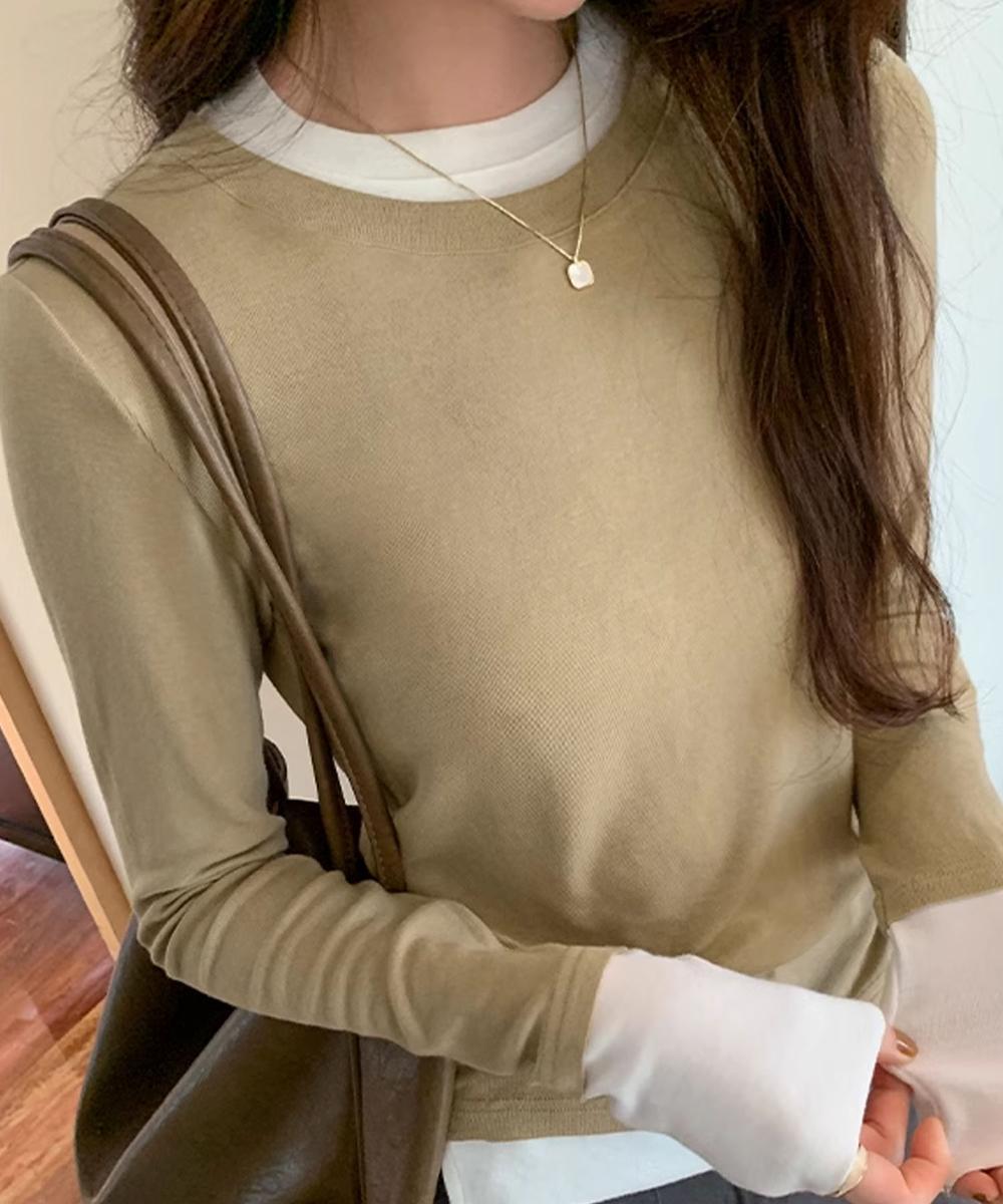 Long-Sleeve Basic T-shirt