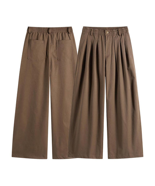 タックワイドパンツ