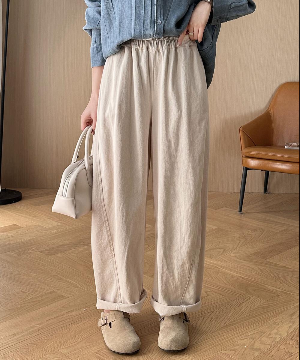 リラックスワイドスウェットパンツ