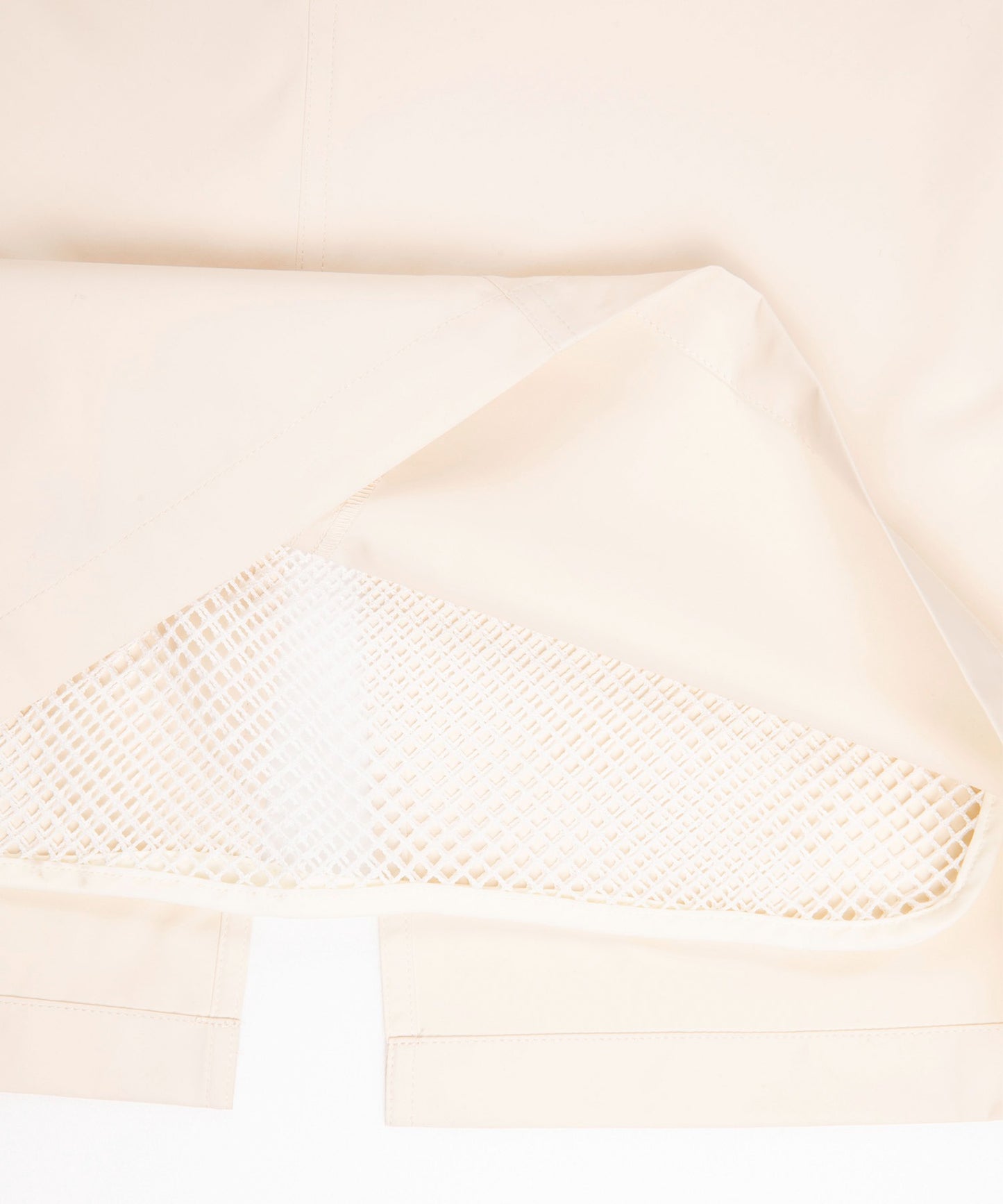 Mesh layered double sided skirt