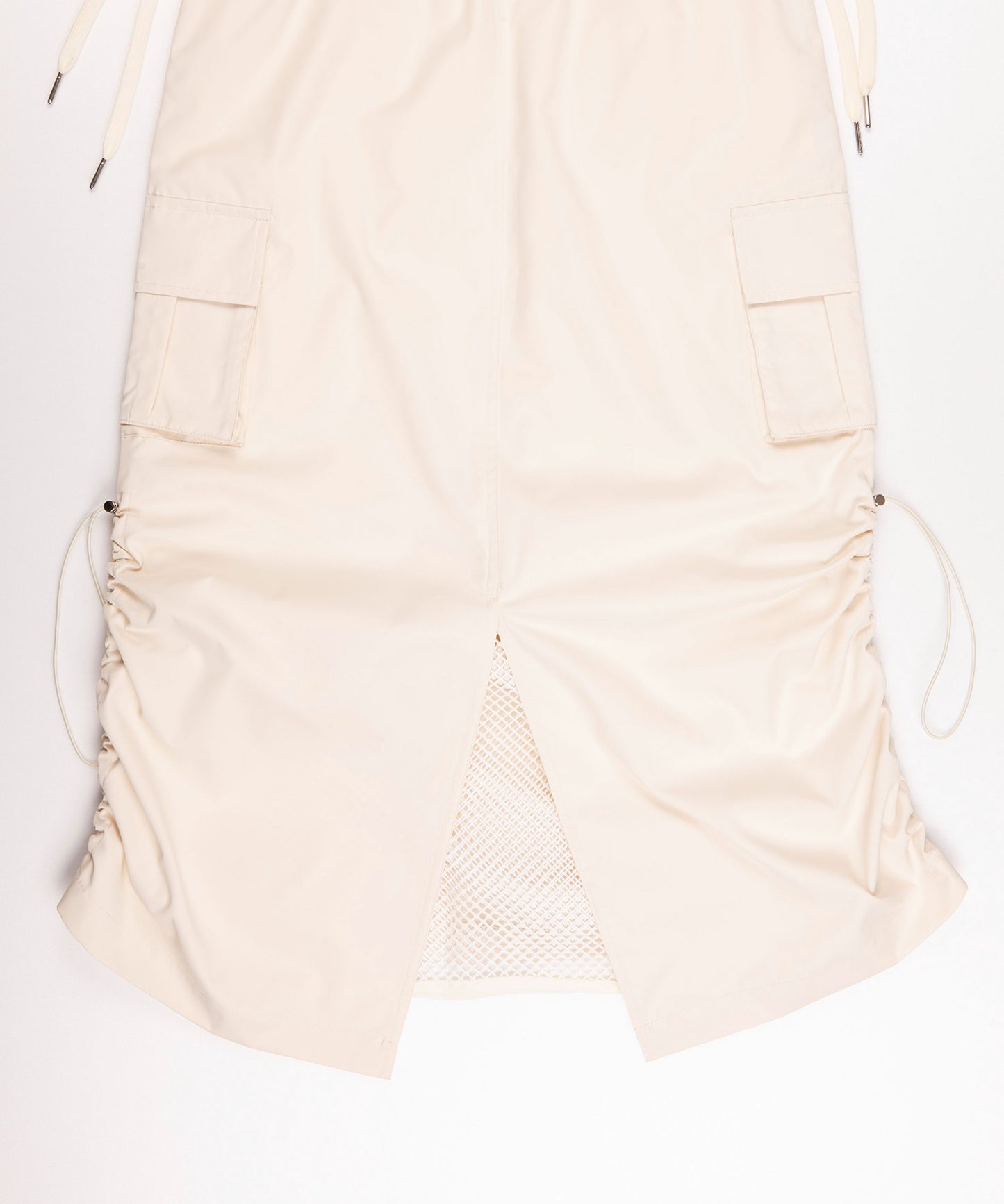Mesh layered double sided skirt