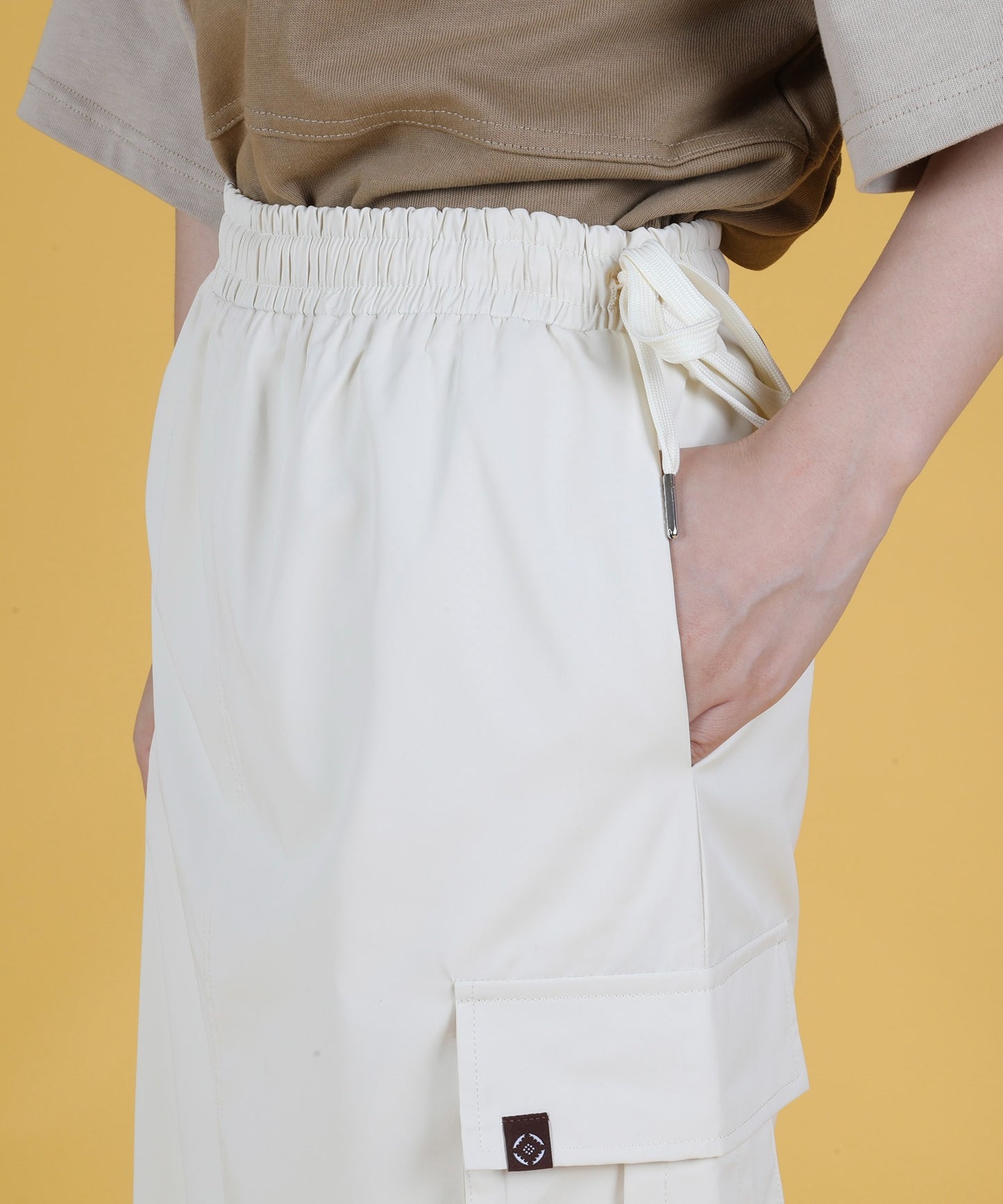 Mesh layered double sided skirt