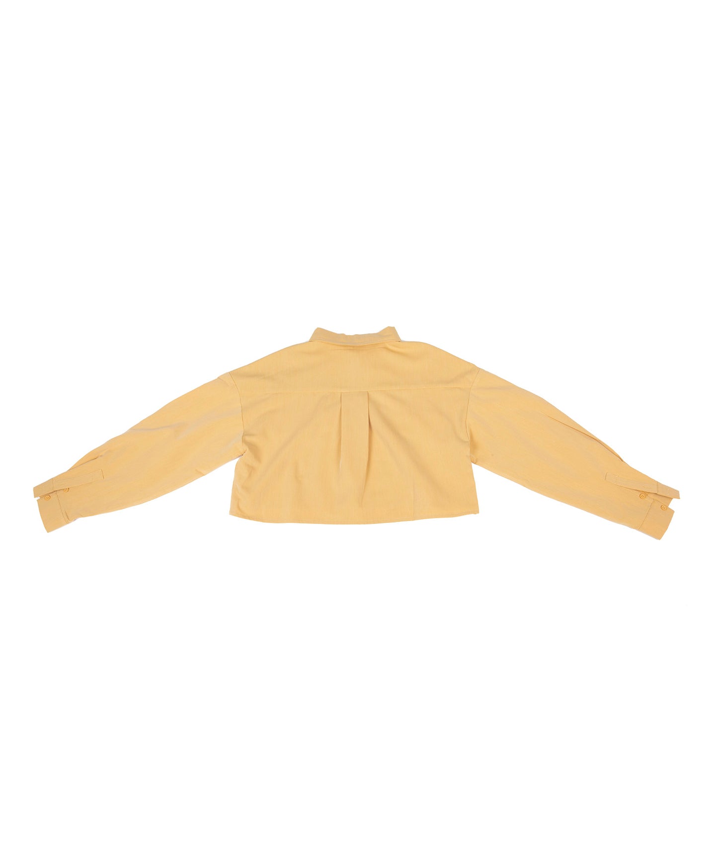 【aimohaオリジナル】シンプルボリュームスリーブショートシャツ