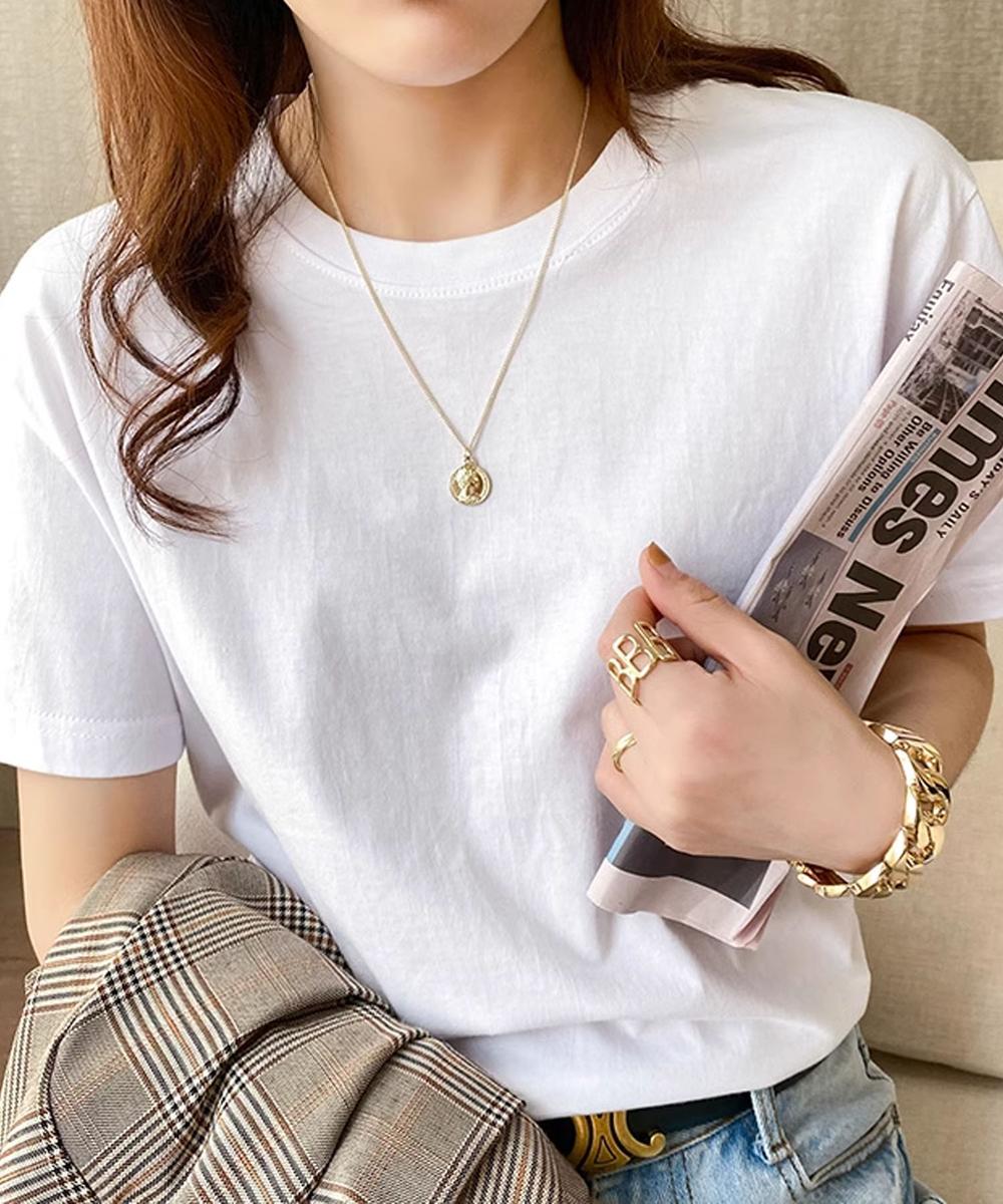 ベーシッククルーネックTシャツ